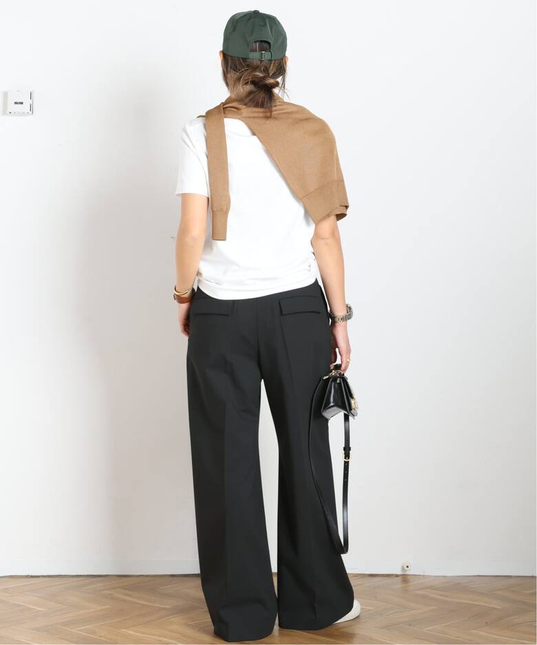 Viatore High-waisted Pants（スラックス）｜AP STUDIO（エーピー 