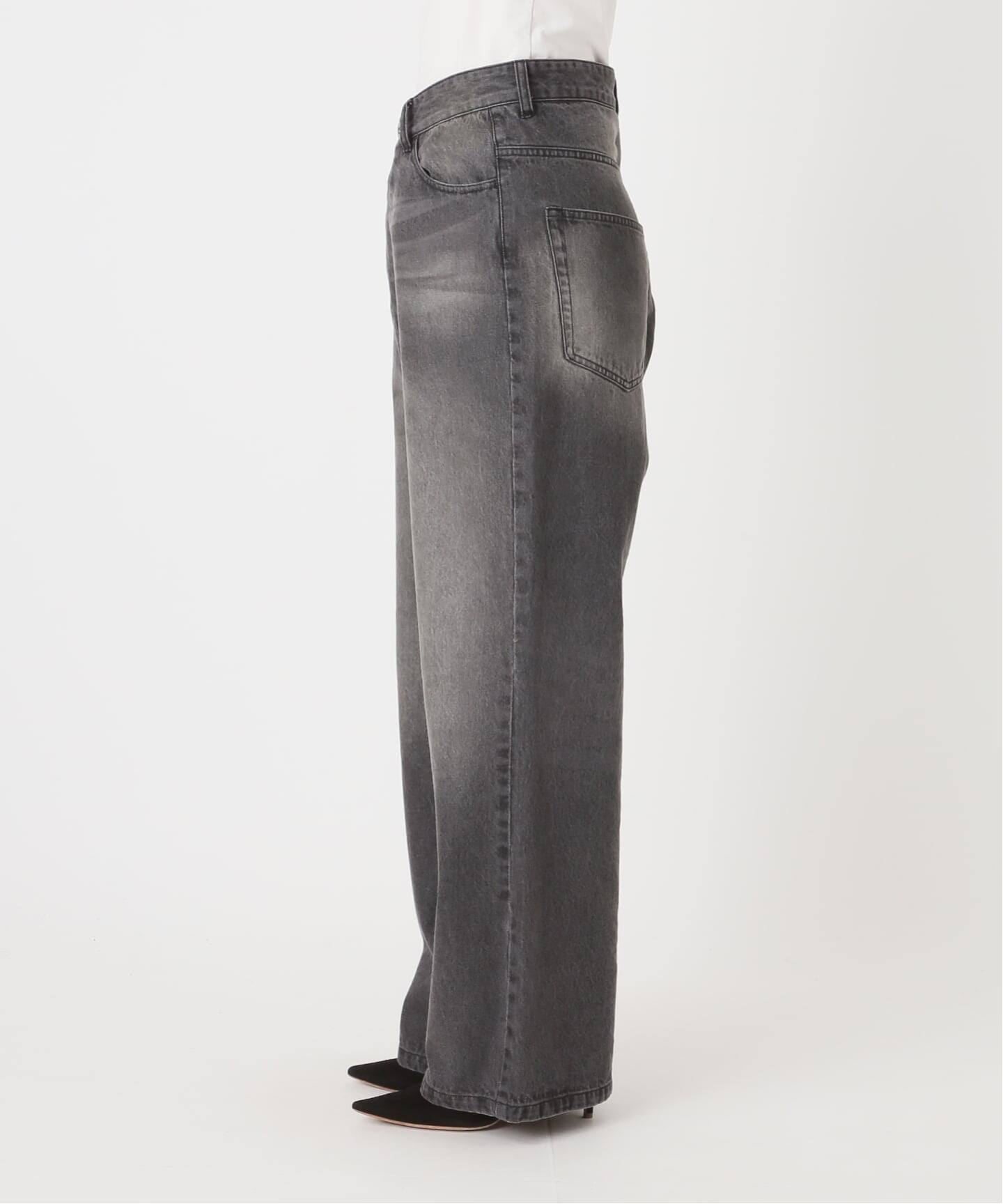 予約》デニムアシンメトリ―デニム（デニムパンツ・ジーンズ）｜AP