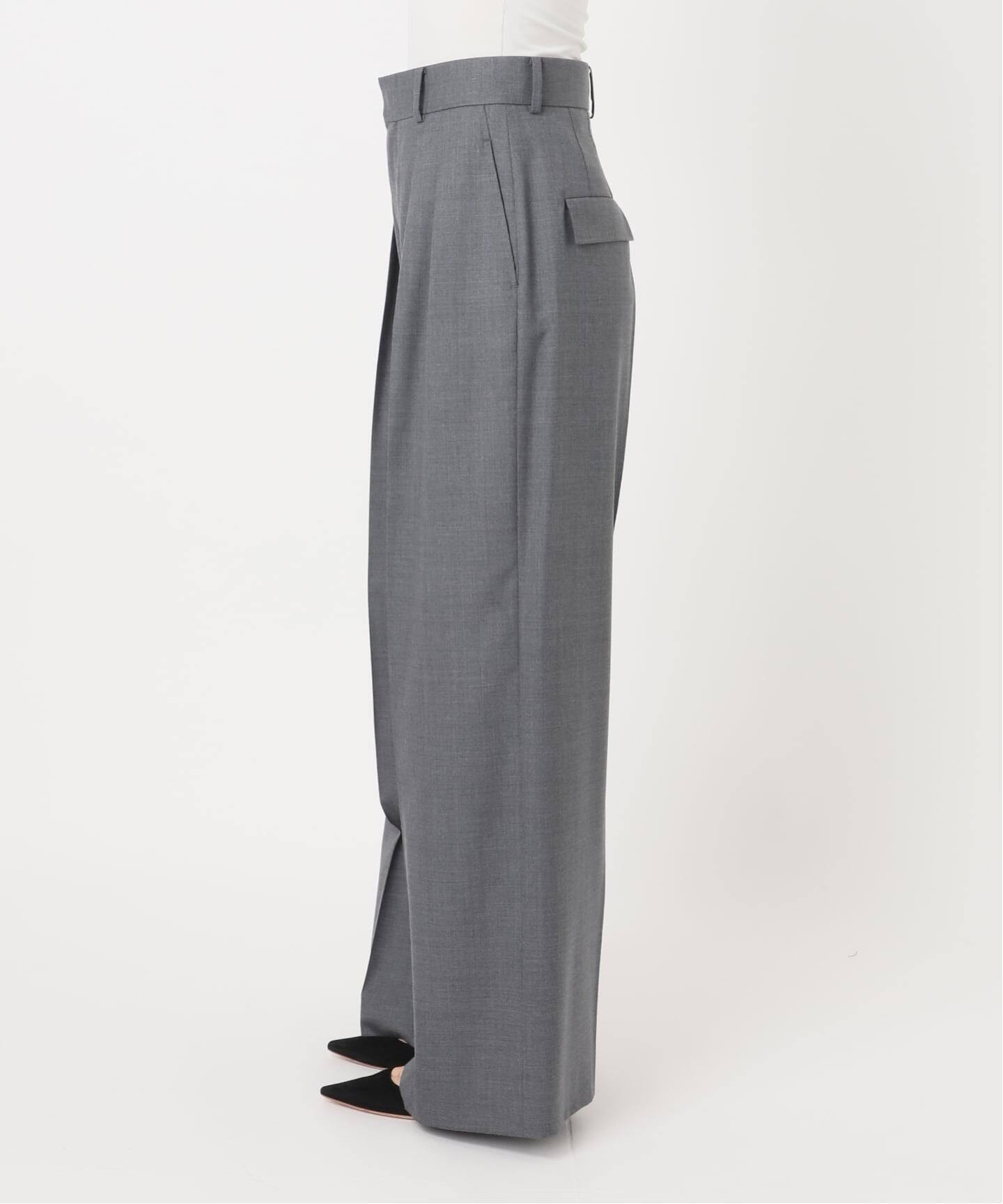 High-waisted Wide Pants（スラックス）｜AP STUDIO（エーピー