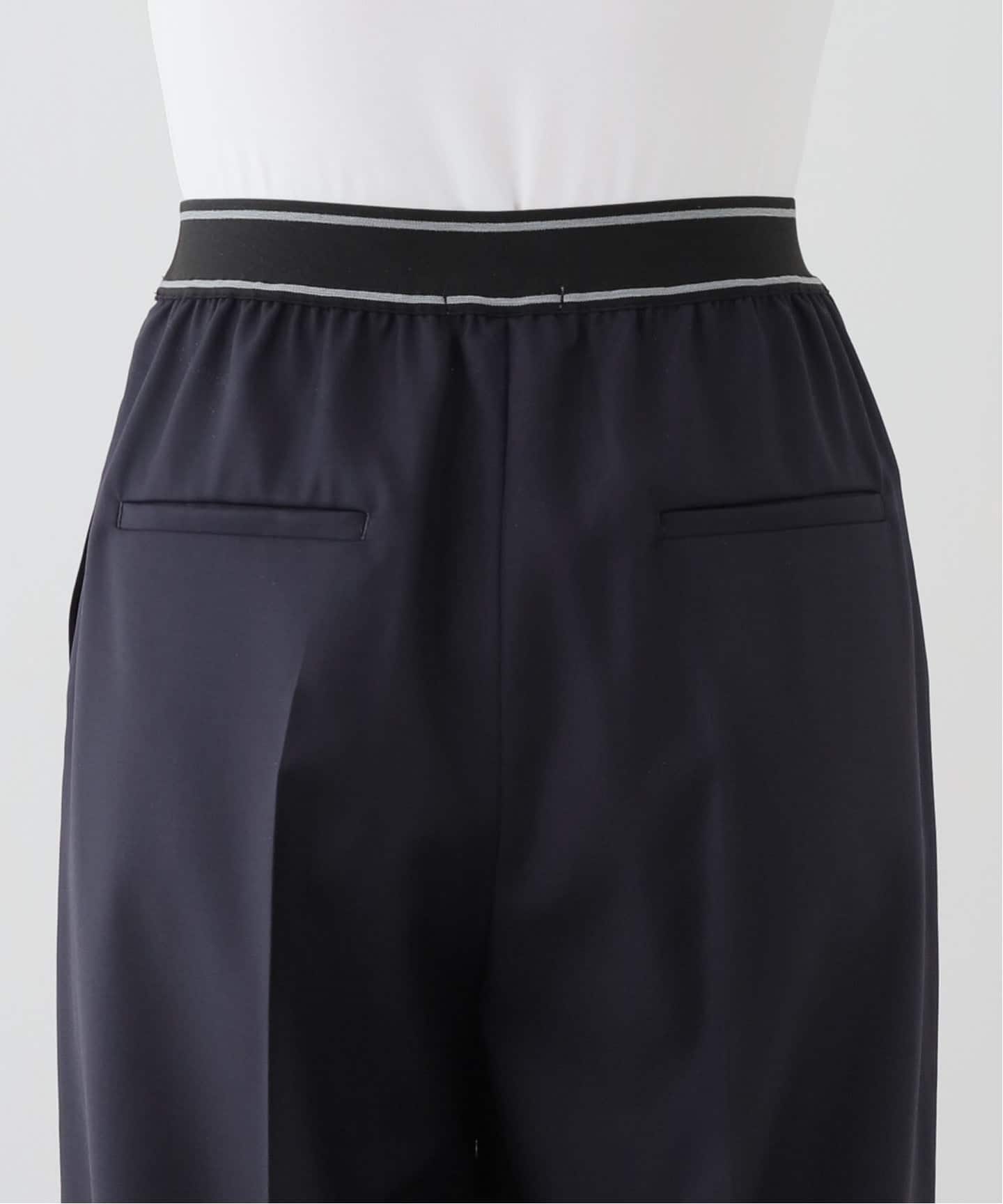 Supremeブラックエラスティックウエストパンツ エラスティックウエストパンツ（スラックス）｜AP STUDIO（エーピー