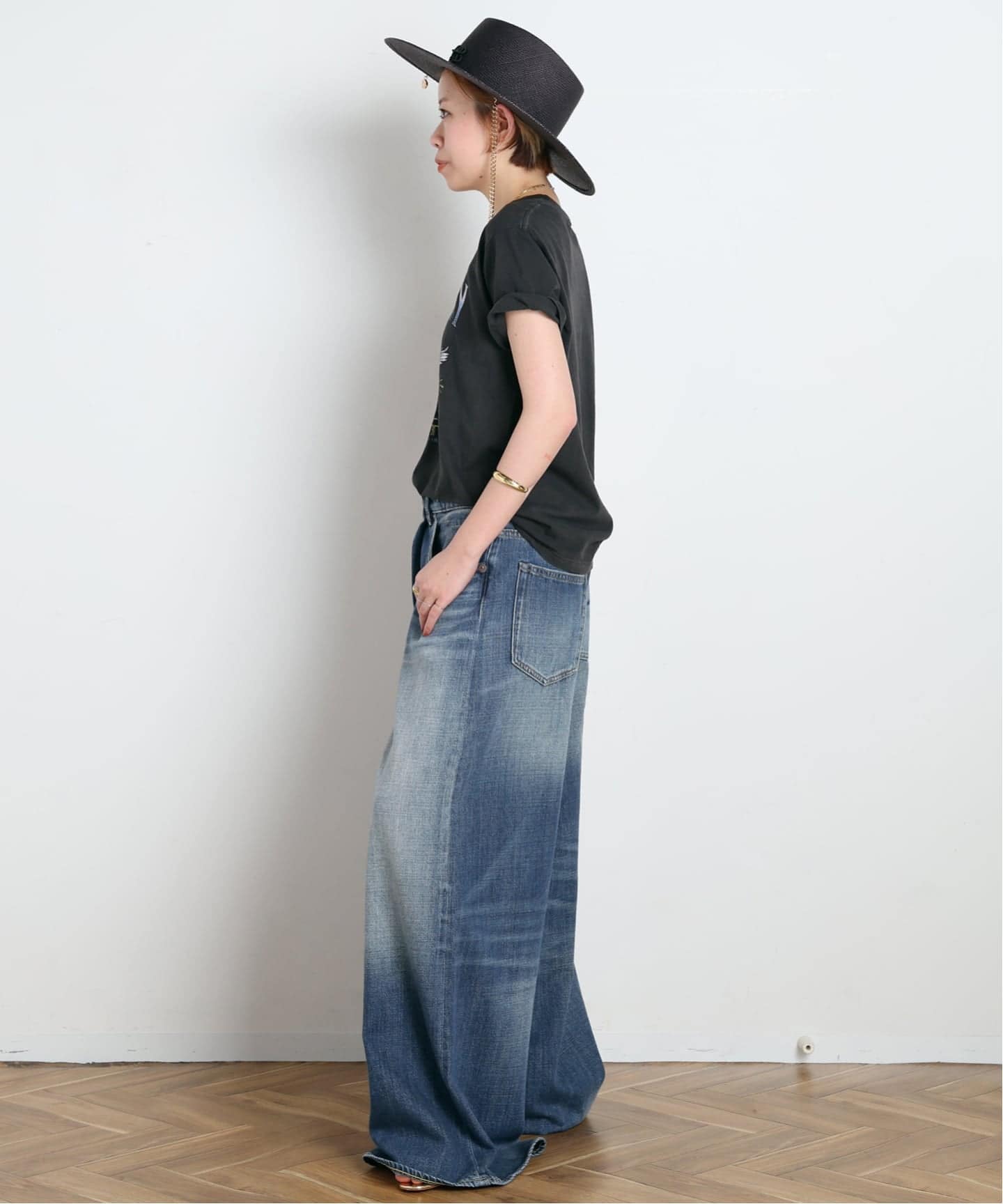 R13アールサーティーン デニム L'Appartement AP STUDIO R13/アールサーティーン】NICO WRAP JEAN（デニムパンツ・ジーンズ