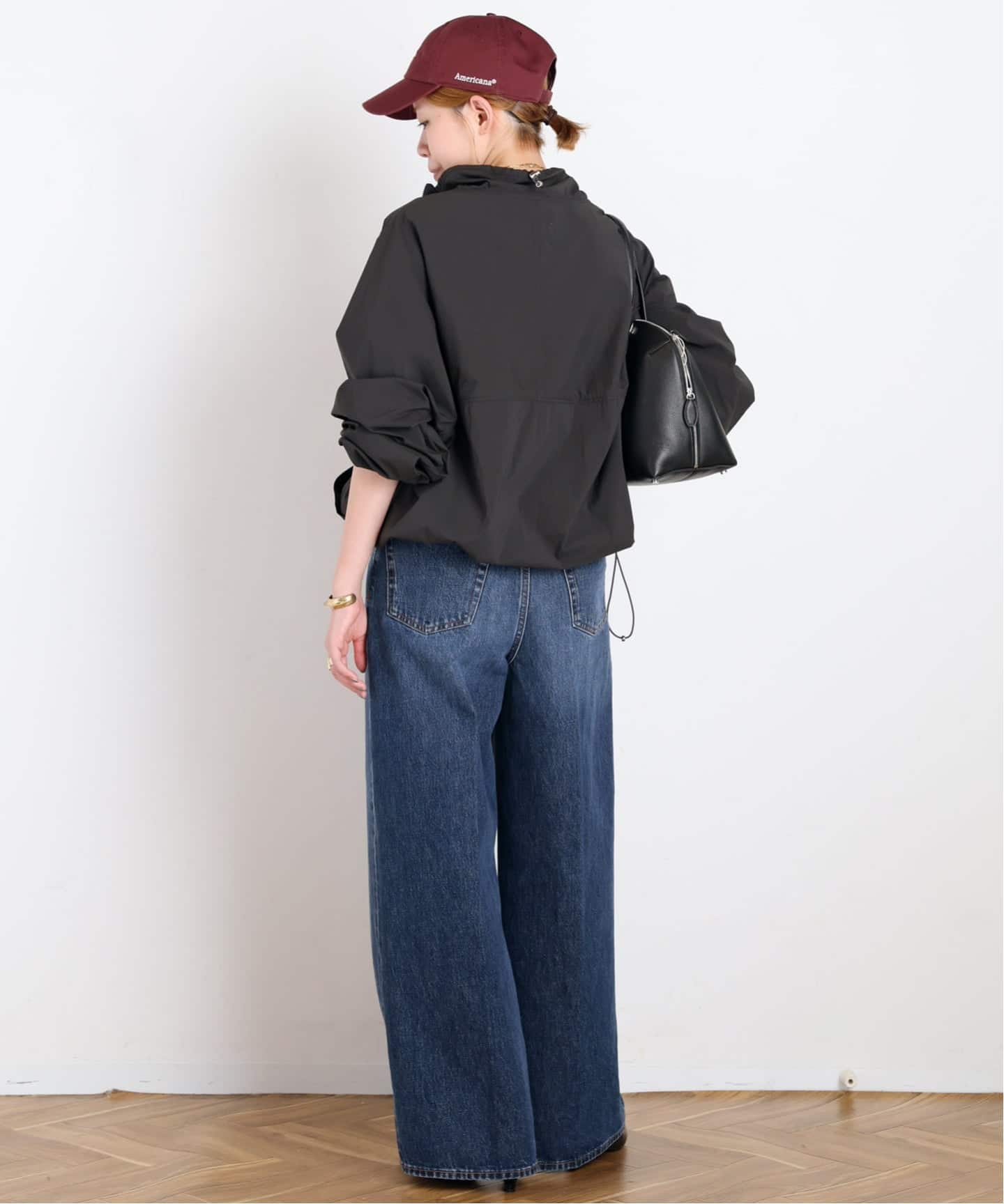 TOTEME/トーテム】Wide Leg Denim(DARK BLUE)（デニムパンツ・ジーンズ