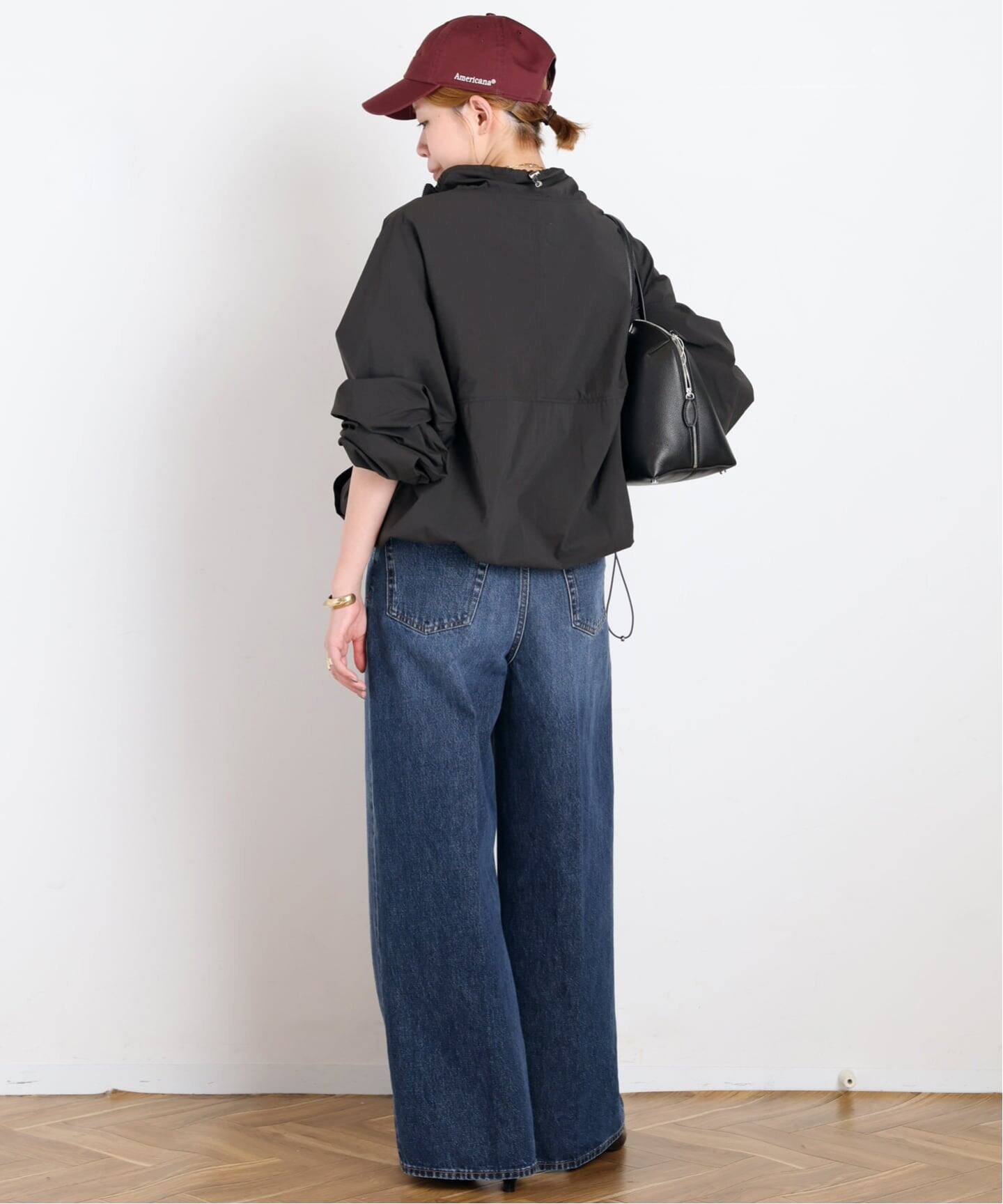 TOTEME/トーテム】Wide Leg Denim(DARK BLUE)（デニムパンツ・ジーンズ 