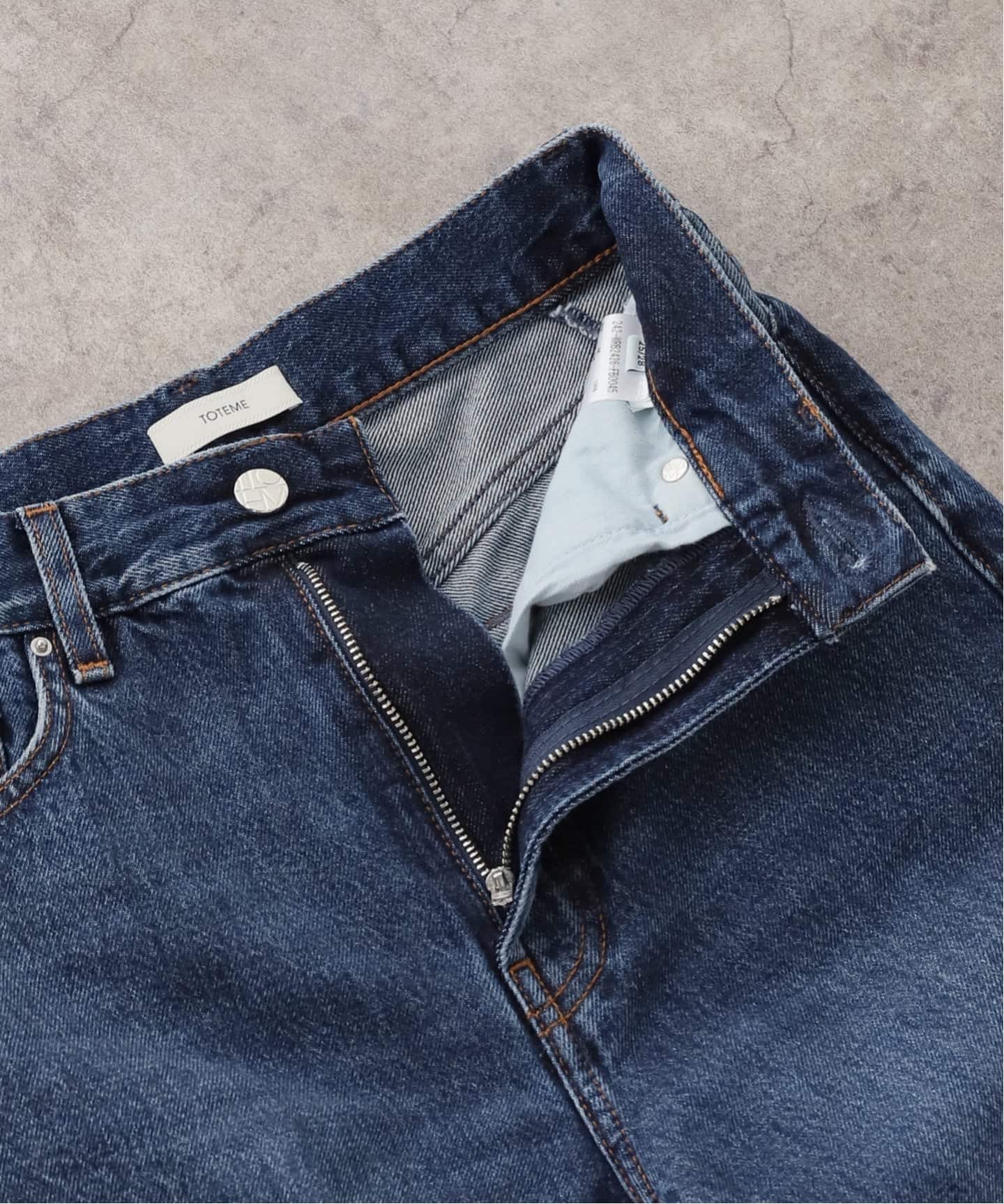 TOTEME/トーテム】Wide Leg Denim(DARK BLUE)（デニムパンツ・ジーンズ