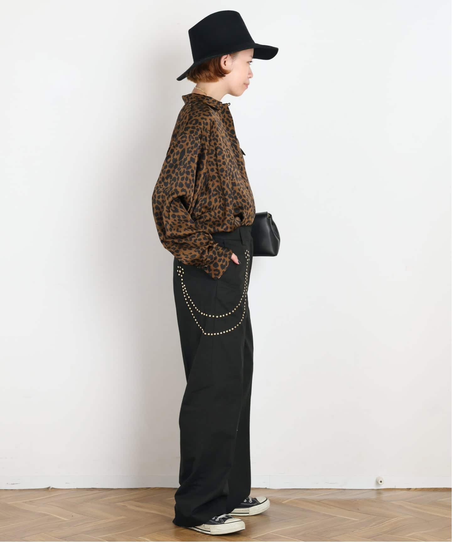 ARCHIVE STANCE/アーカイブスタンス】chain studs skater pants