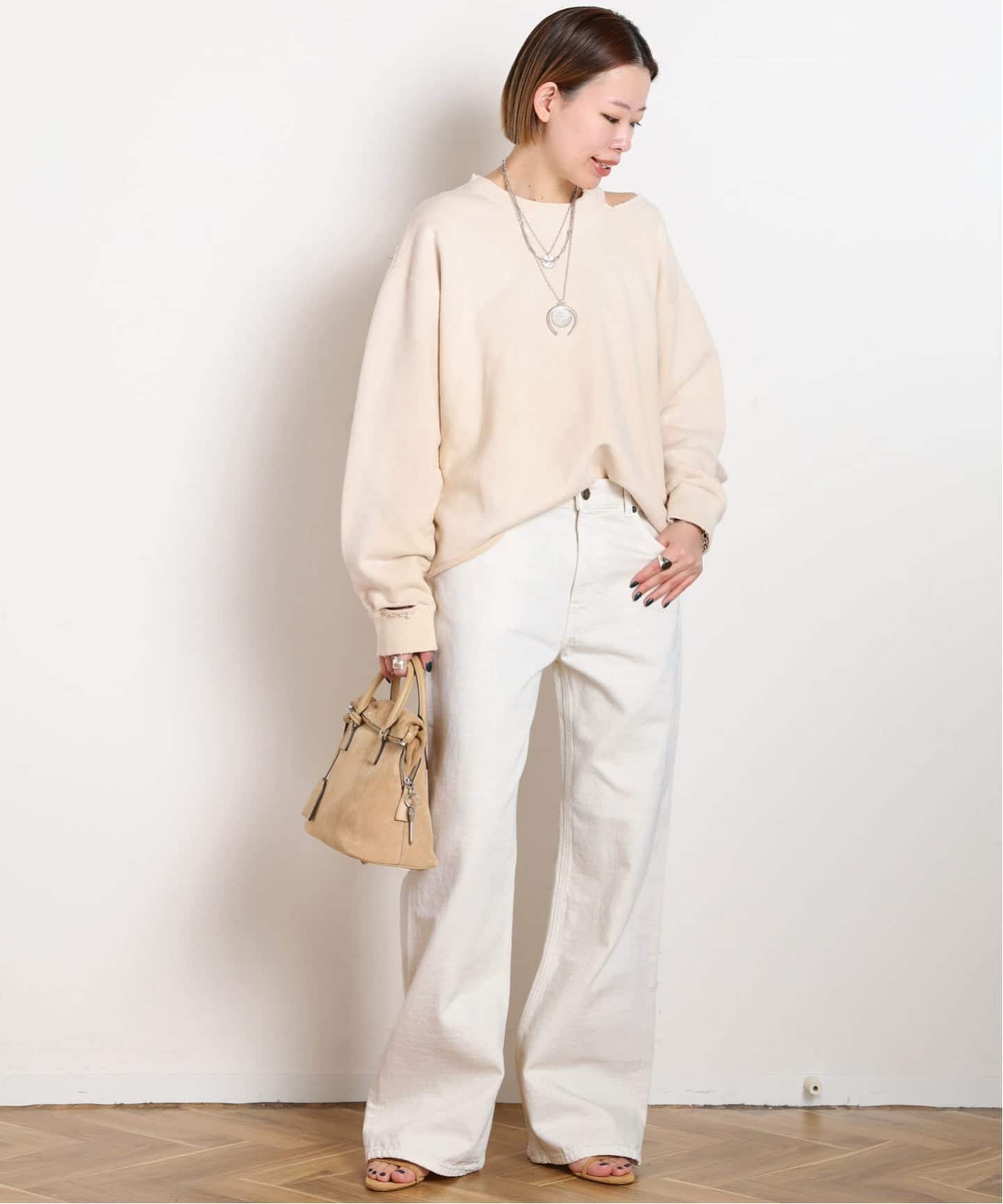 HAIKURE/ハイクル】KOREA White（デニムパンツ・ジーンズ）｜AP STUDIO