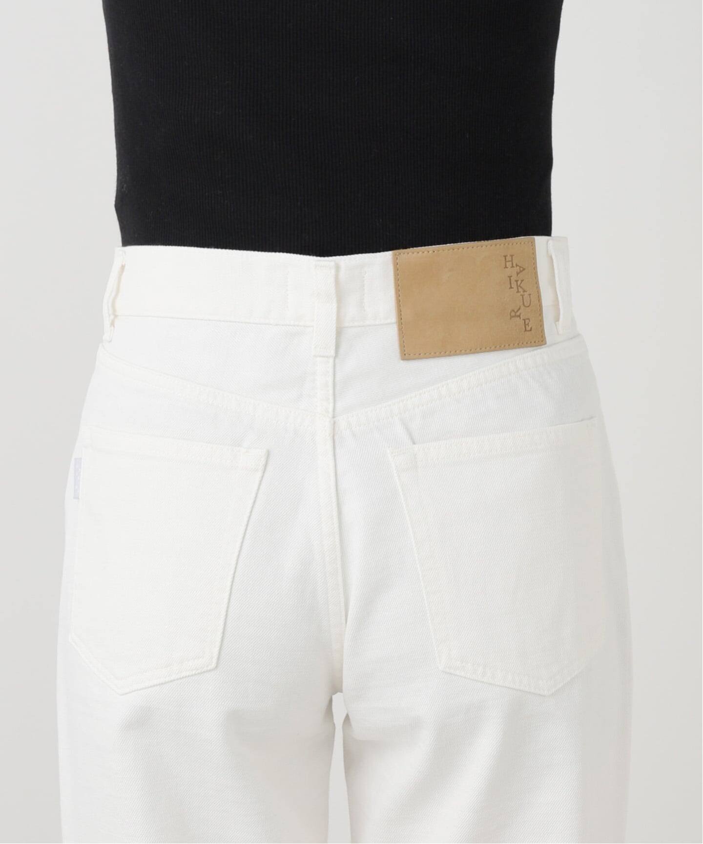 美品　HAIKURE ハイクレ　デニム ホワイト　24 HAIKURE/ハイクル】KOREA White（デニムパンツ・ジーンズ）｜AP STUDIO