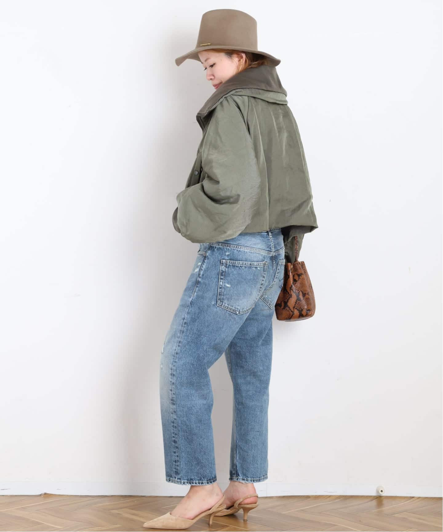 R13/アールサーティーン】TAILORED DROP DENIM（デニムパンツ