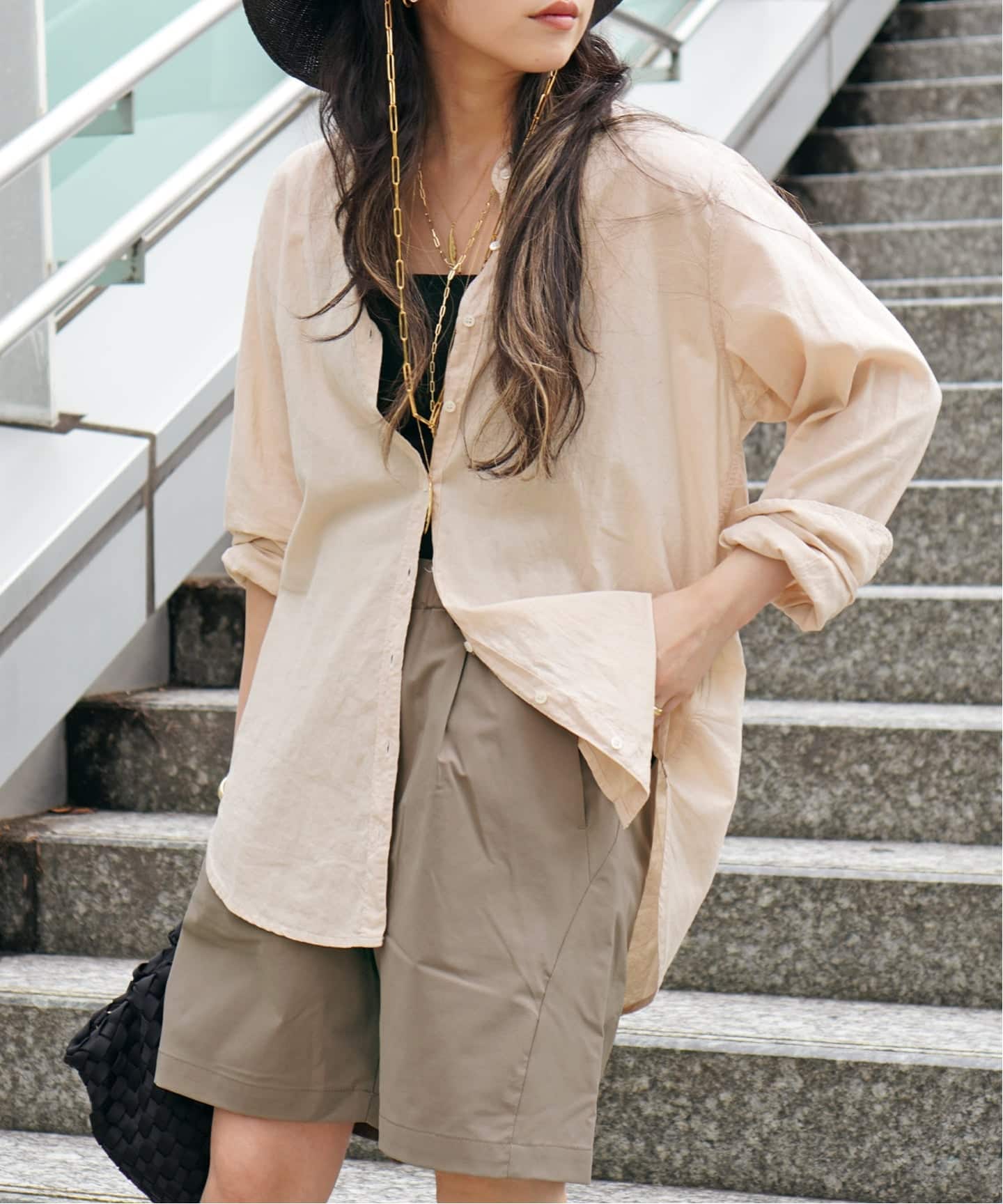 パンツ Goldwin One Tuck Light Stretch Shorts Goldwin/ゴールドウィン】One Tuck Light Stretch Shorts（ショート