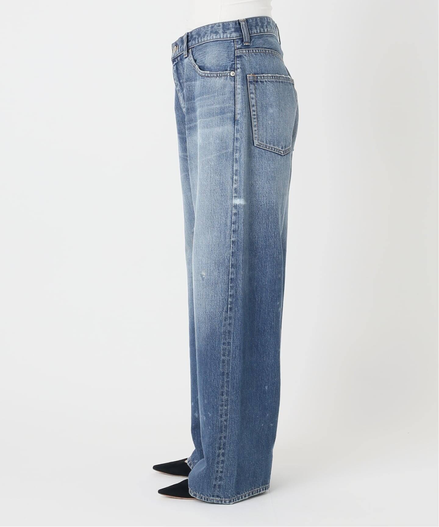 予約》【DENIM DELIGHT DAYS】Selvedge wide jeans（デニムパンツ