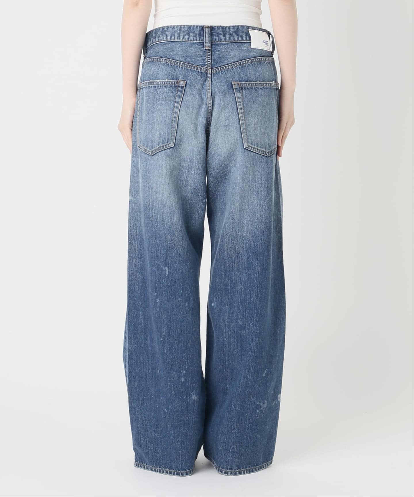 予約》【DENIM DELIGHT DAYS】Selvedge wide jeans（デニムパンツ