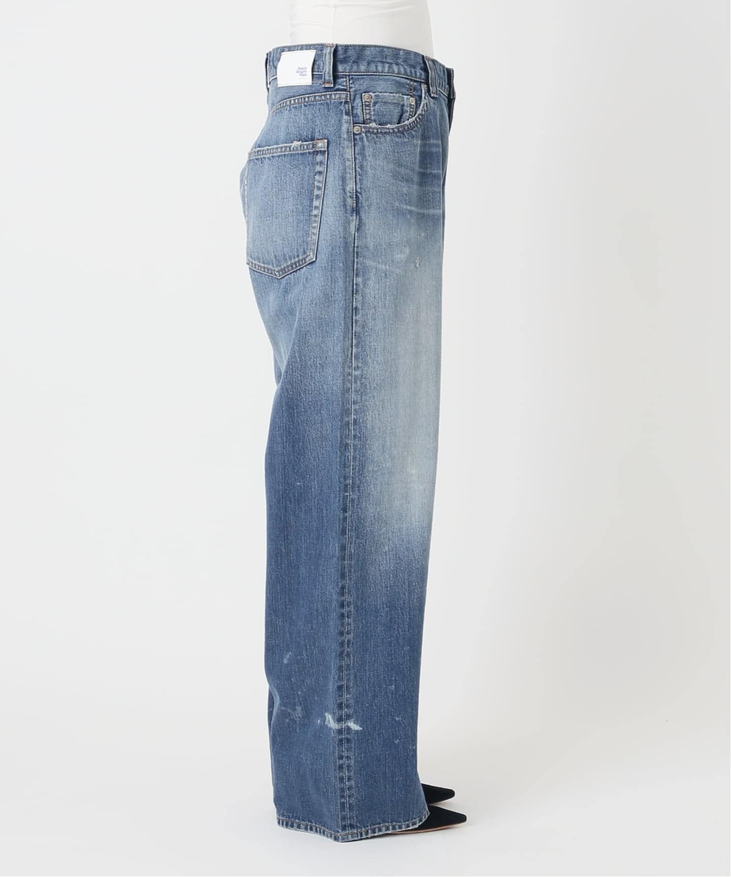 予約》【DENIM DELIGHT DAYS】Selvedge wide jeans（デニムパンツ