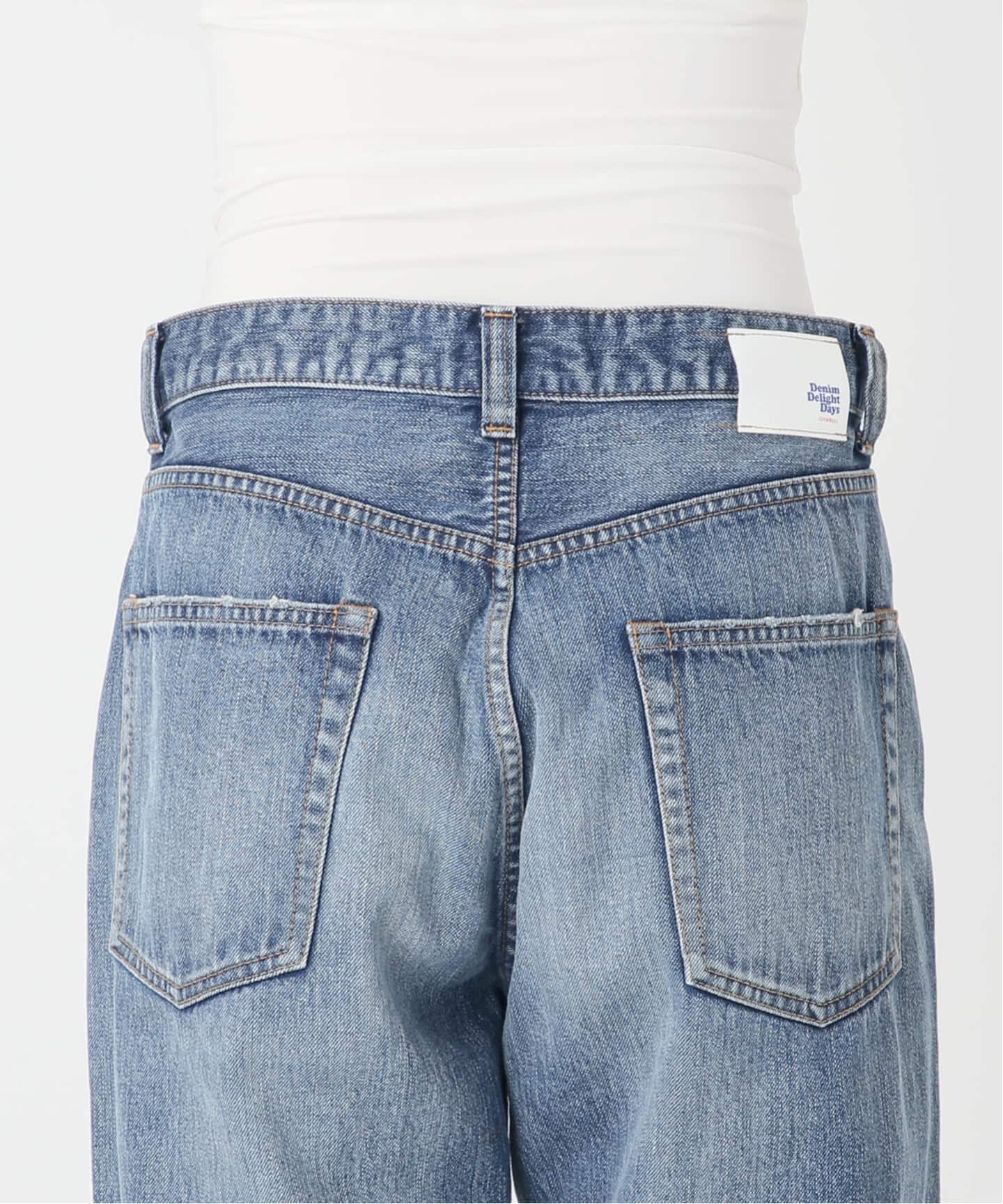 予約》【DENIM DELIGHT DAYS】Selvedge wide jeans（デニムパンツ