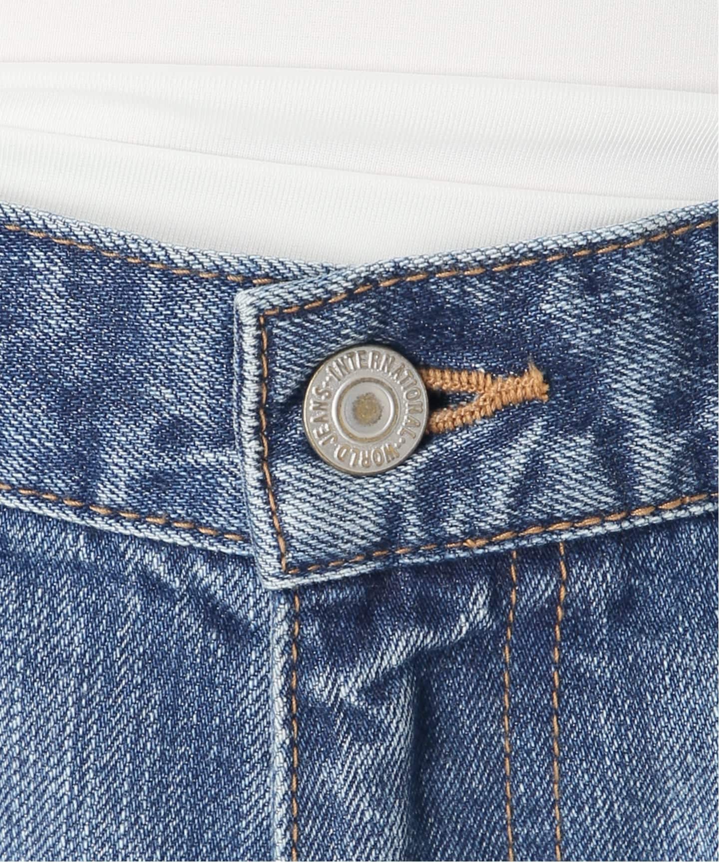 予約》【DENIM DELIGHT DAYS】Selvedge wide jeans（デニムパンツ