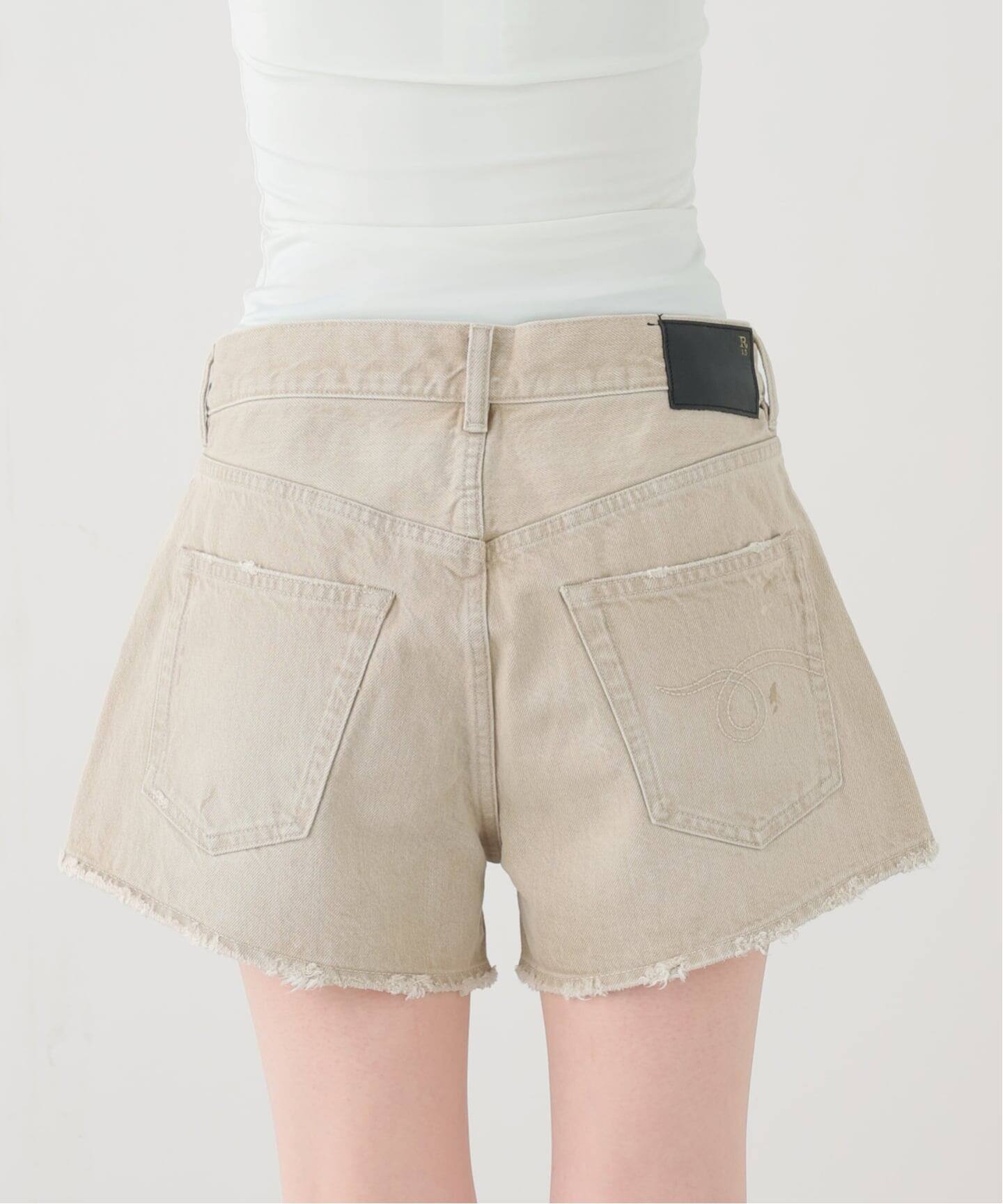 R13/アールサーティーン】CUT OFF SHORTS（ショート・ハーフパンツ