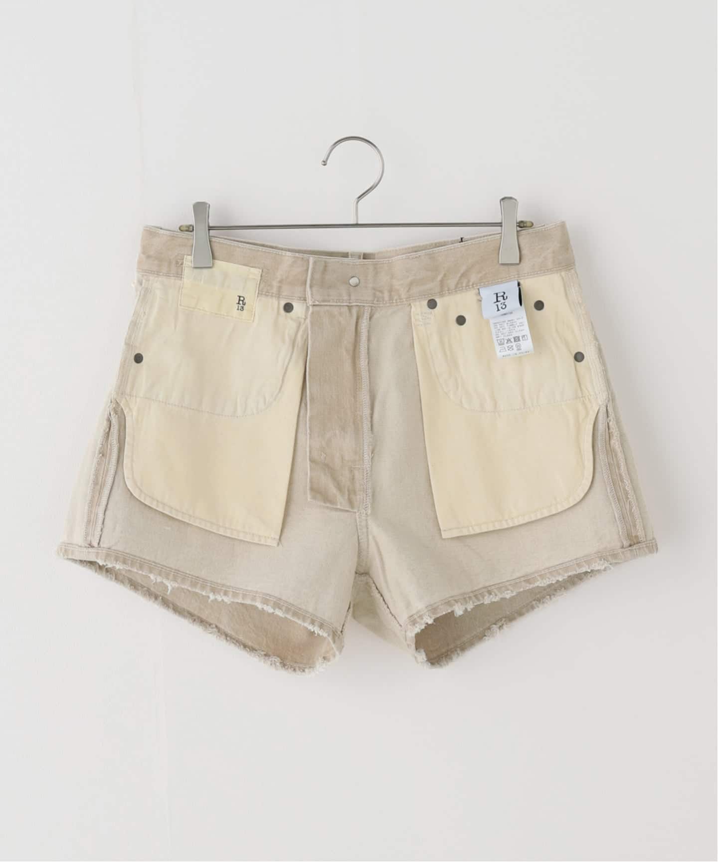 R13/アールサーティーン】CUT OFF SHORTS（ショート・ハーフパンツ