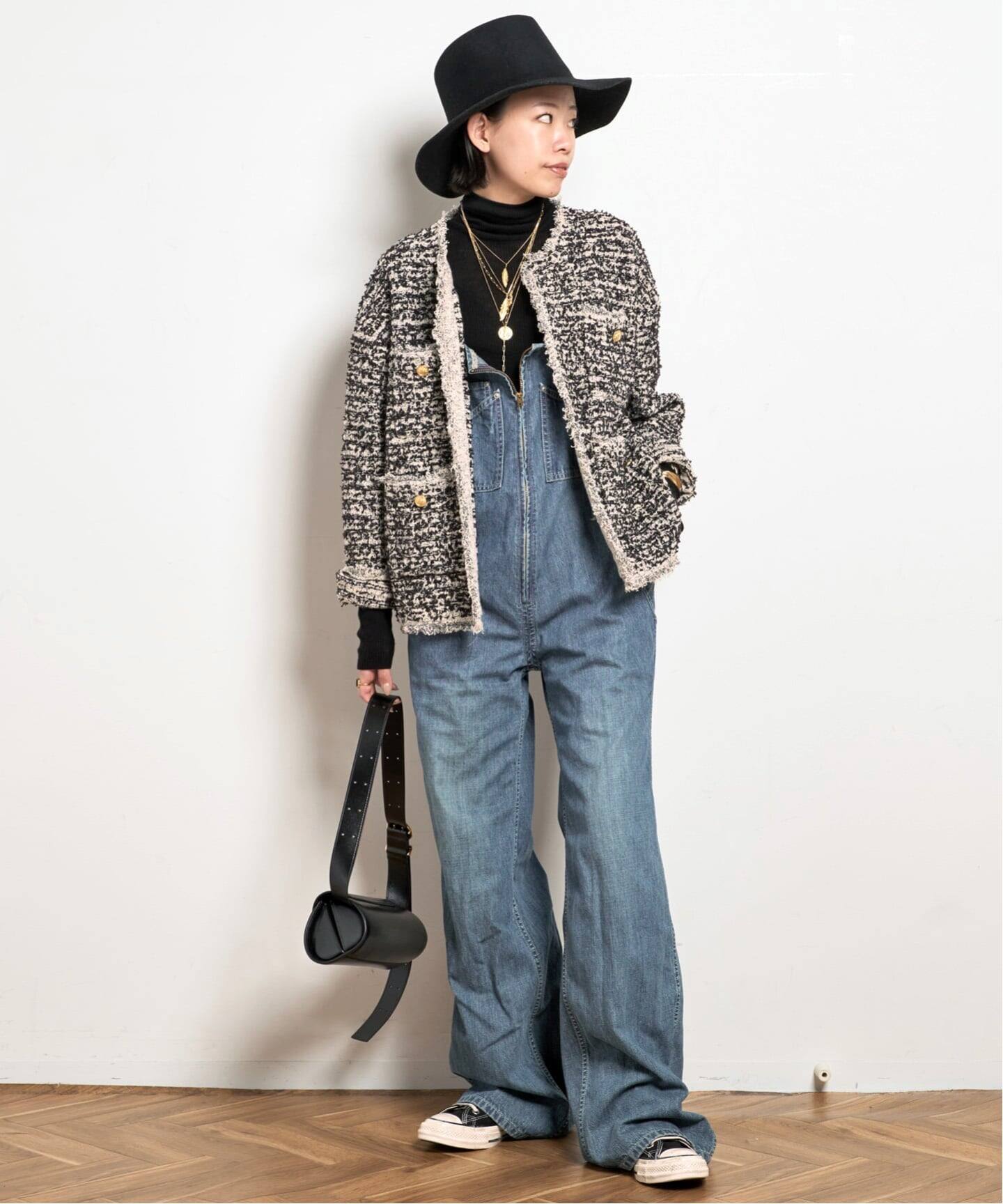 JOHNBULL/ジョンブル】フレンチサロペット（サロペット