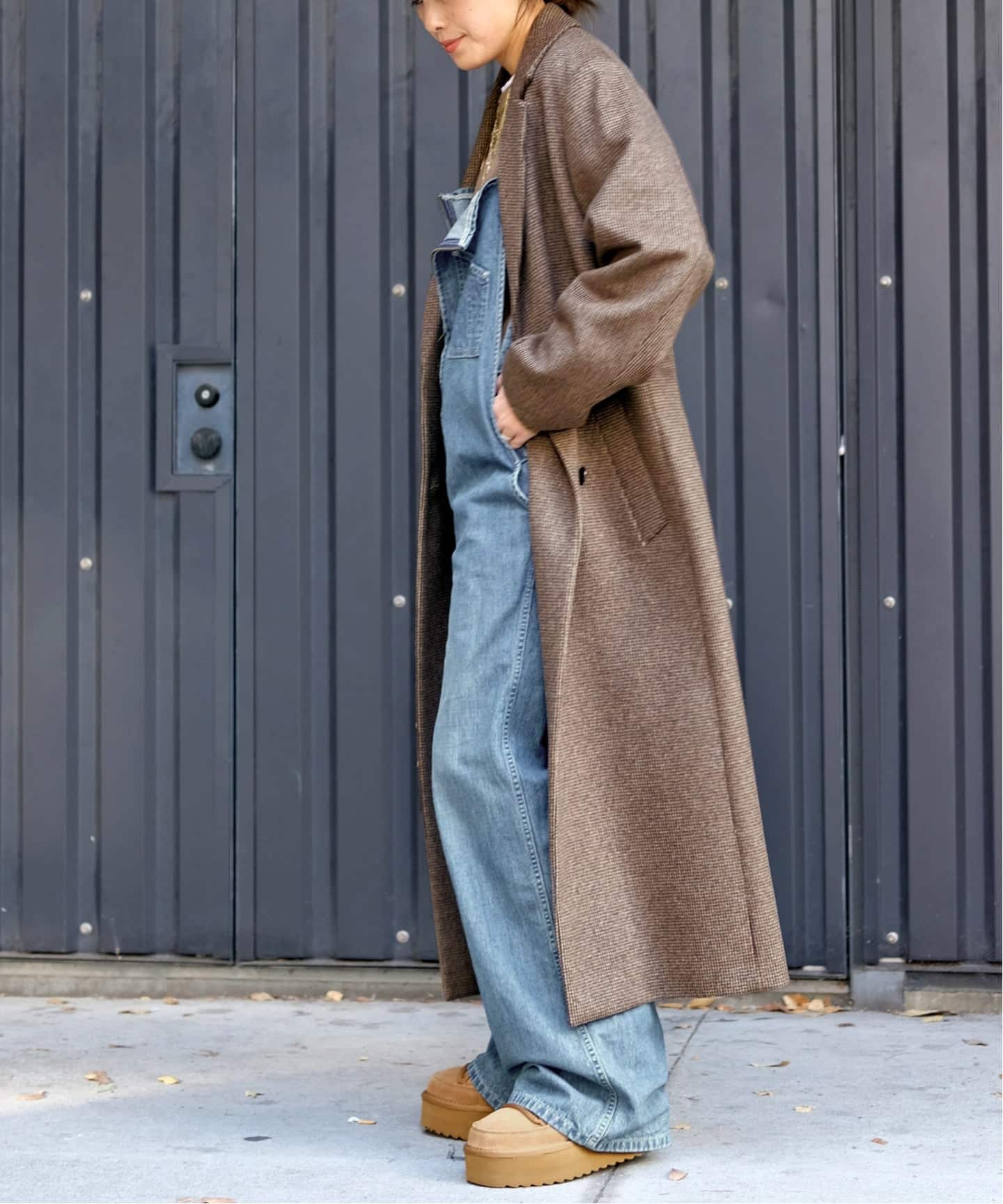 JOHNBULL/ジョンブル】フレンチサロペット（サロペット