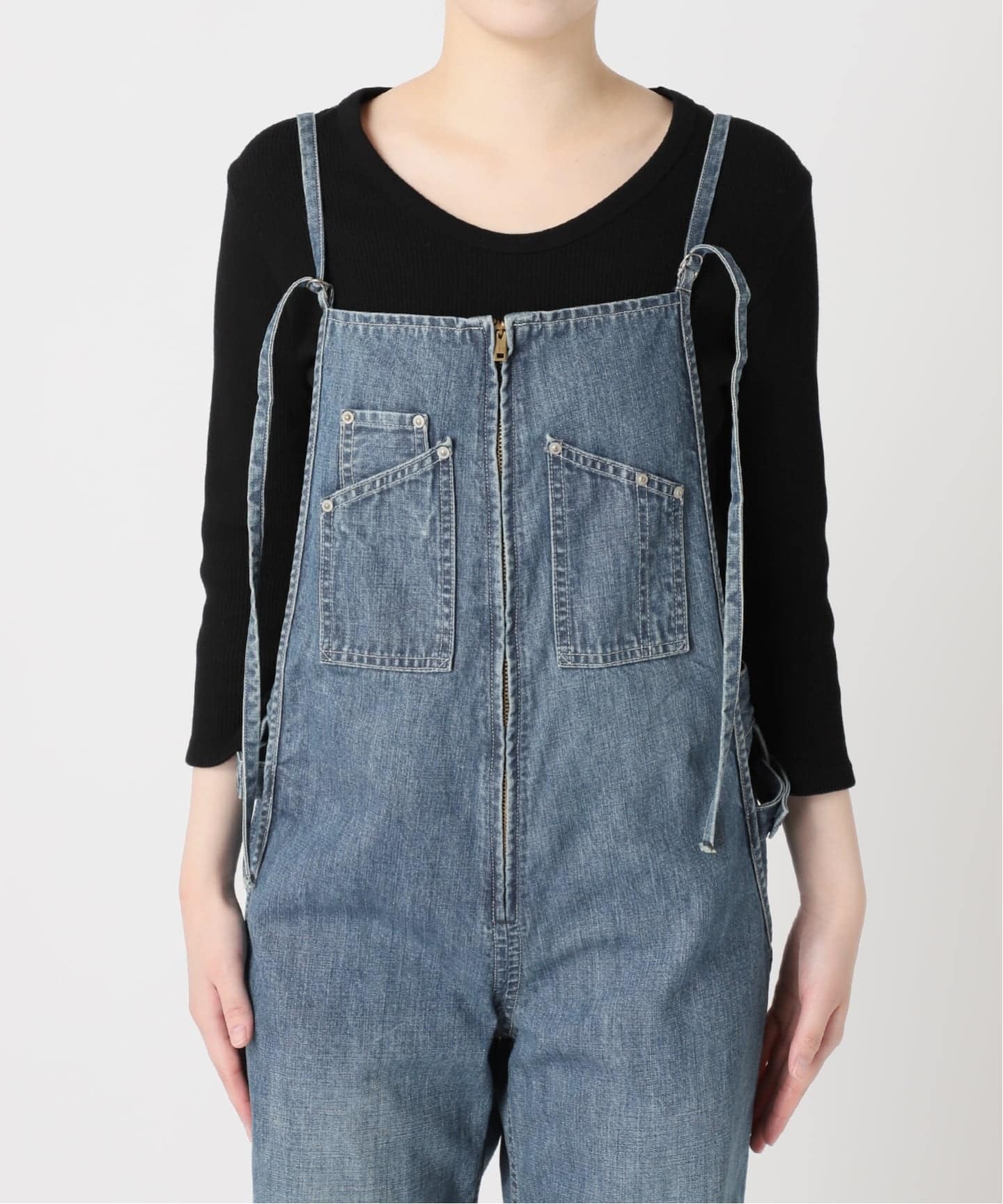 JOHNBULL/ジョンブル】フレンチサロペット（サロペット