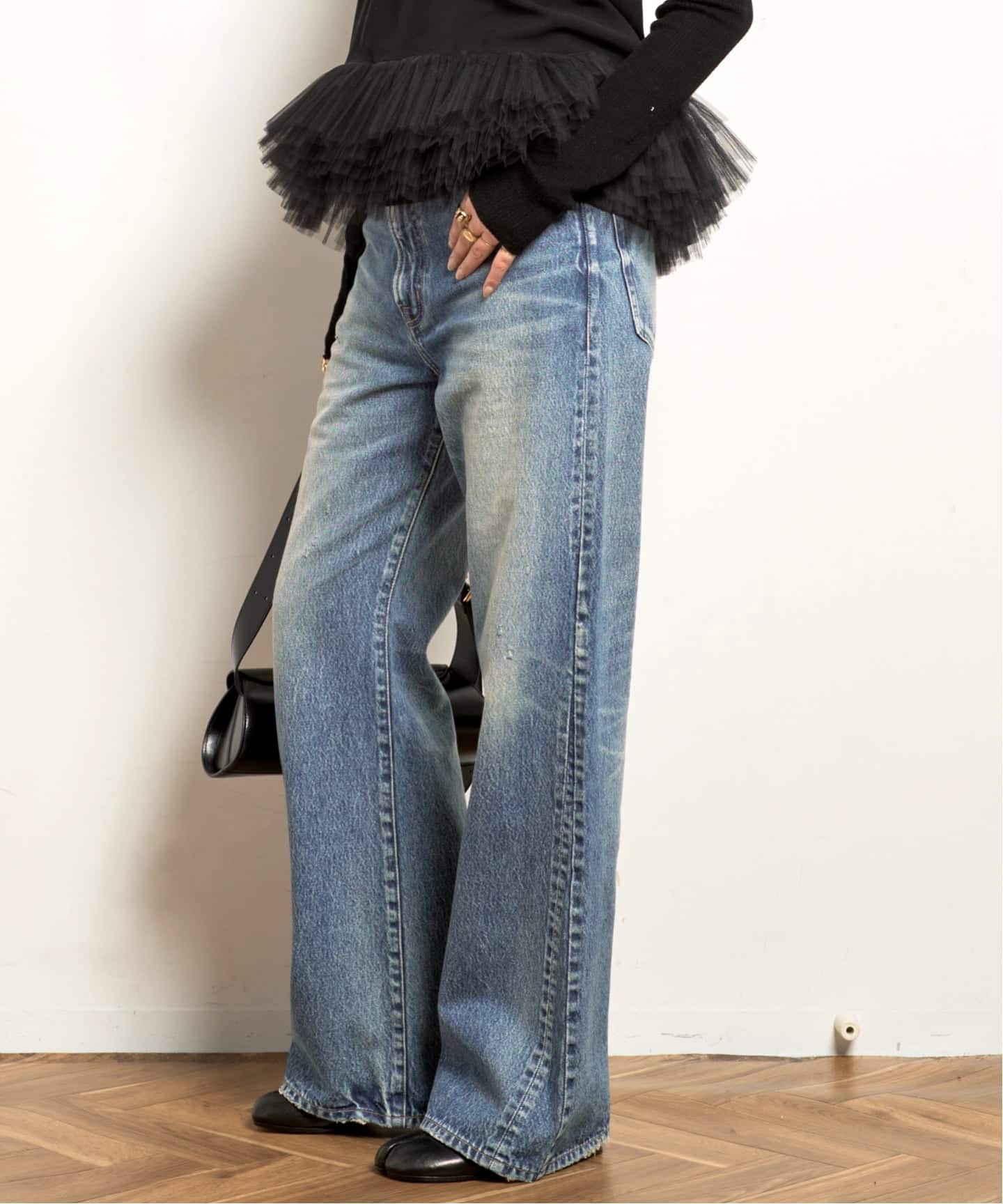 NEEDBY heritage/ニードバイヘリテージ】別注Flare Fit Denim（デニム