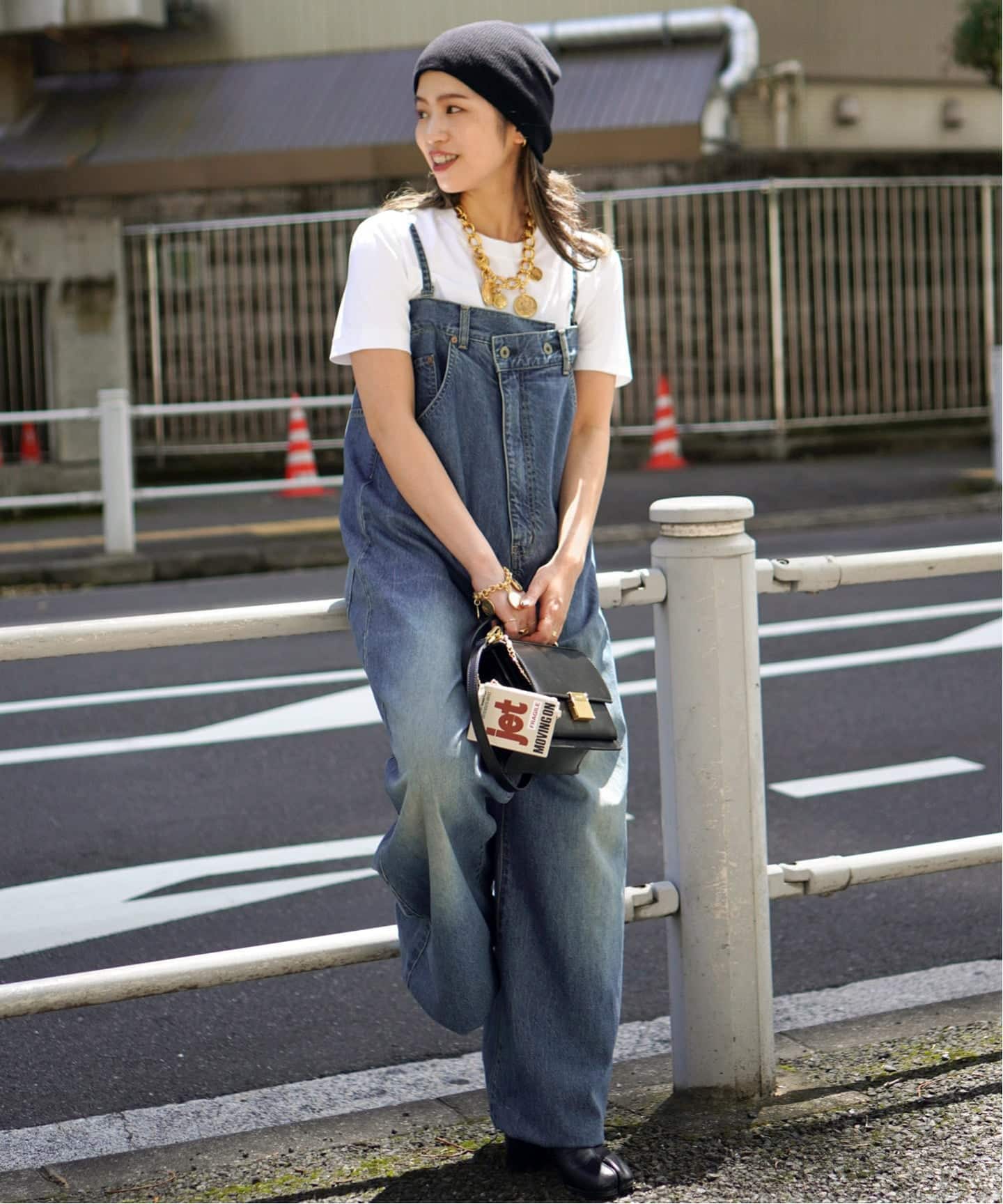 JOHNBULL/ジョンブル】denim salopette（サロペット／オーバーオール
