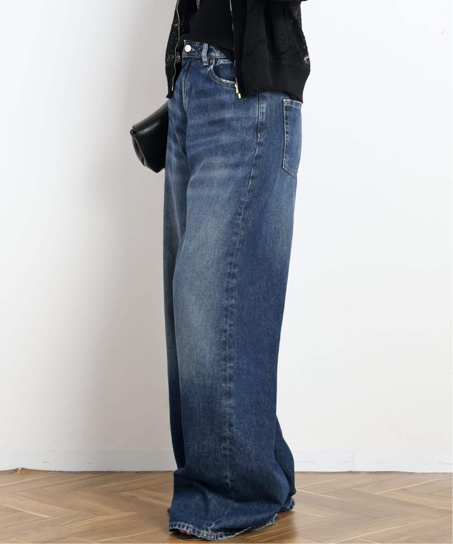 ICON DENIM/アイコンデニム】DEBBY DENIM(DEEP BLUE)（デニムパンツ