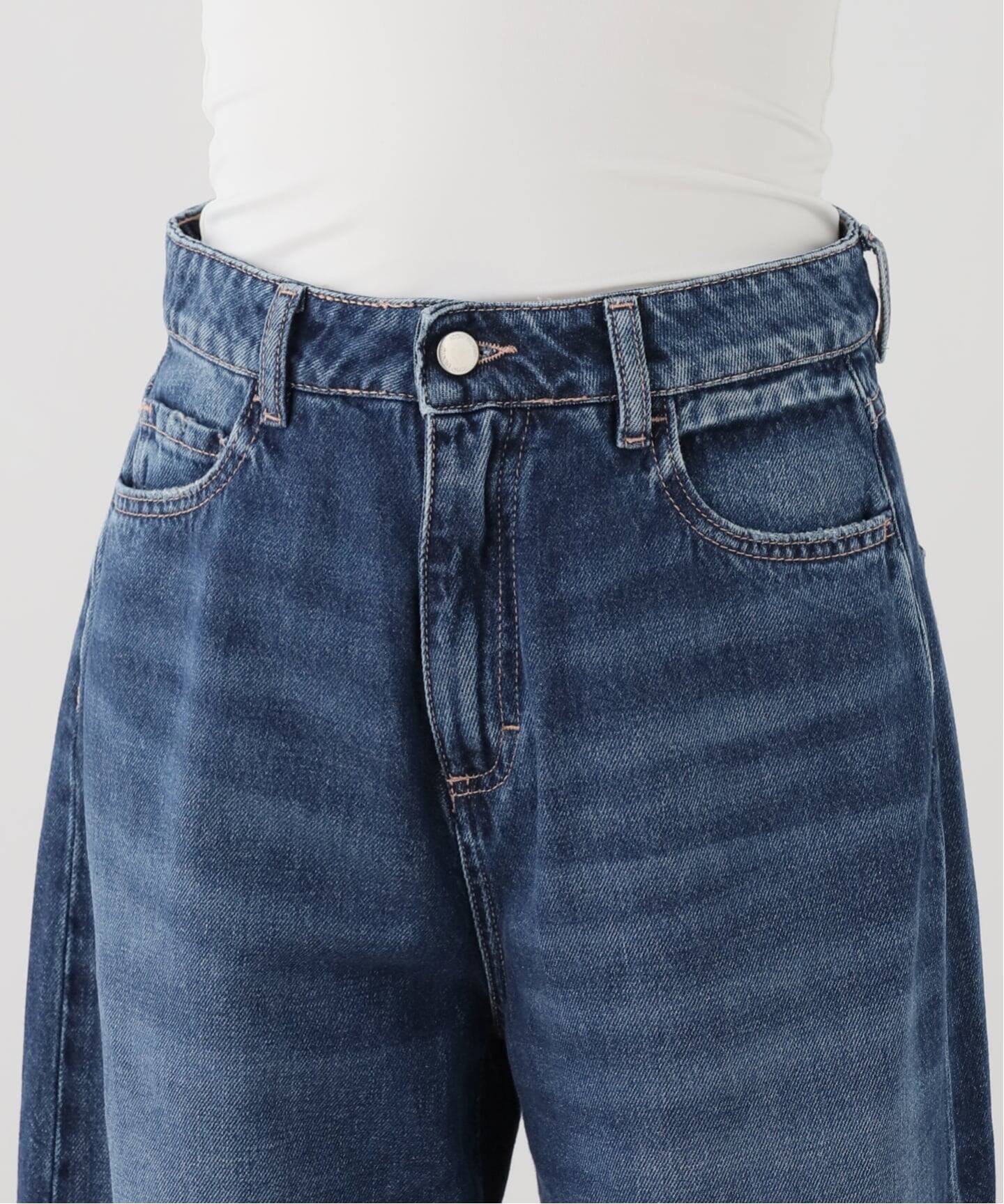 ICON DENIM/アイコンデニム】DEBBY DENIM(DEEP BLUE)（デニムパンツ