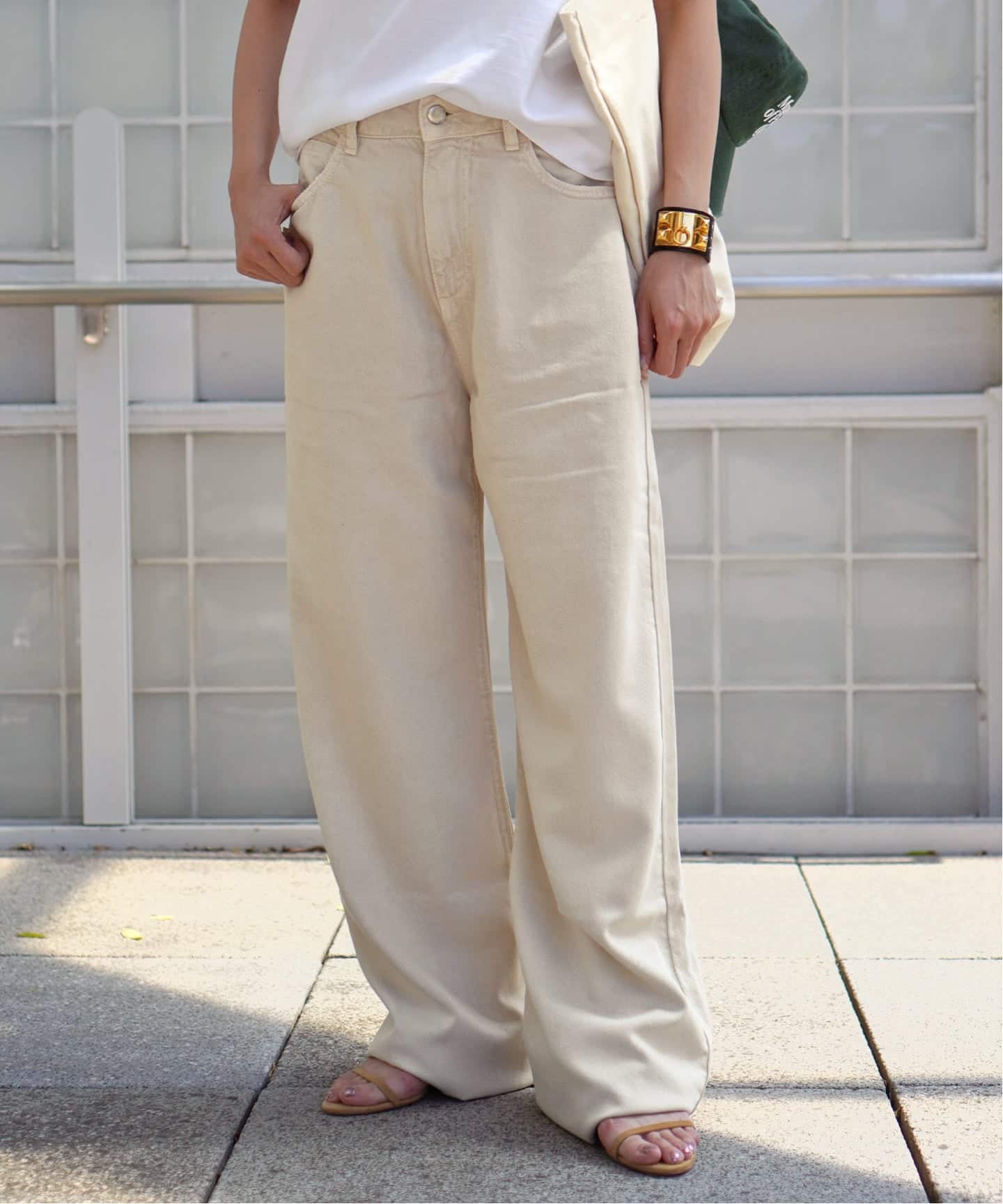 ICON DENIM/アイコンデニム】DEBBY DENIM(DESERT)（デニムパンツ