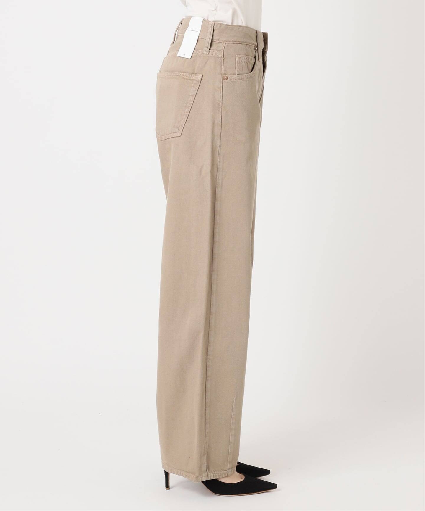 予約》【NOEND LOSANGELES】KALLIE wide curve denim（デニムパンツ