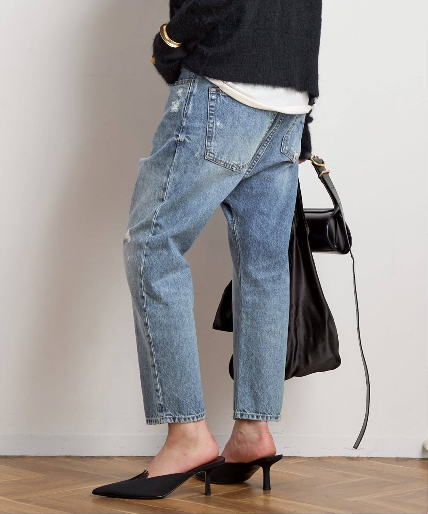 R13/アールサーティーン】TAILORED DROP DENIM（デニムパンツ