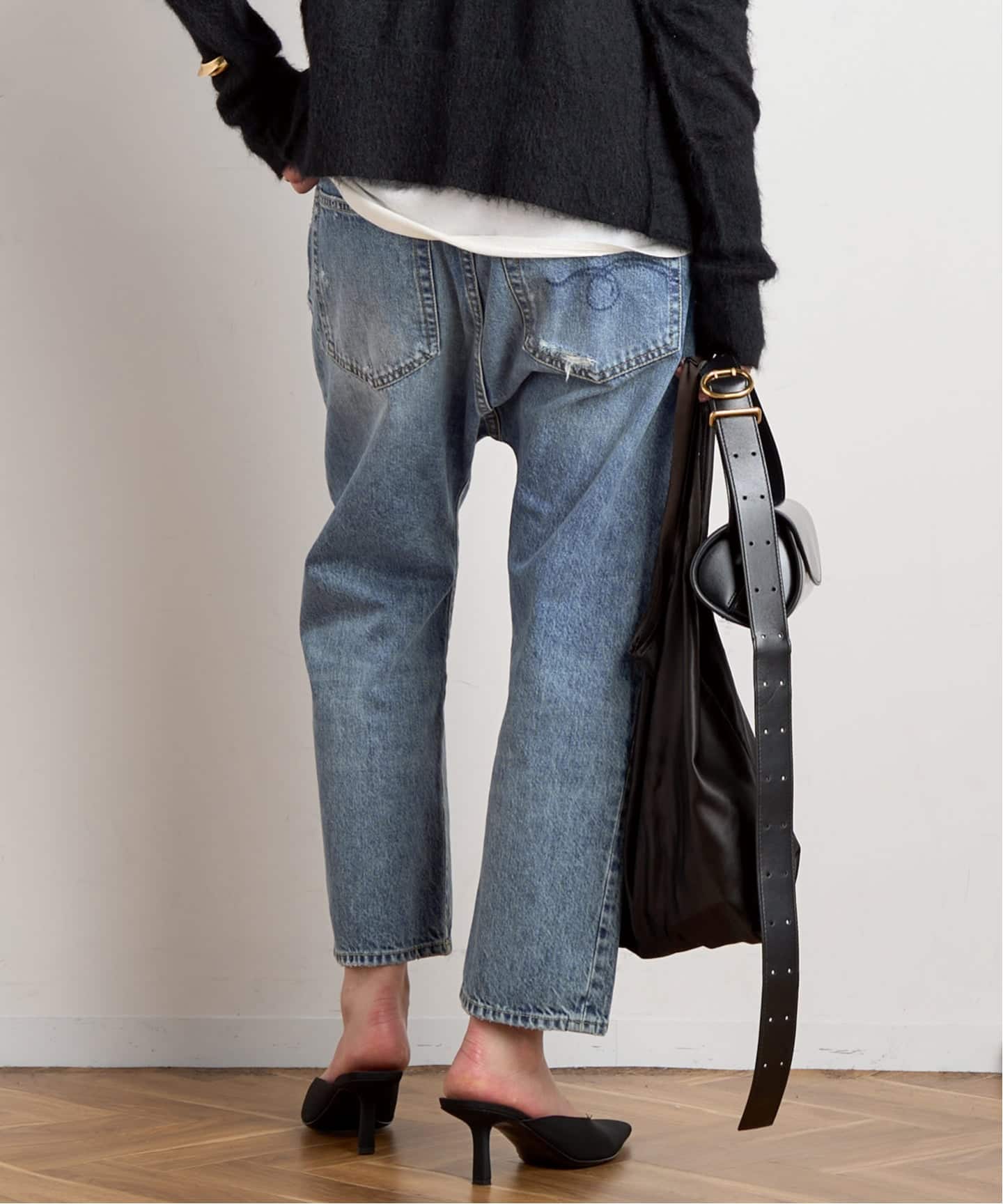 R13/アールサーティーン】TAILORED DROP DENIM（デニムパンツ