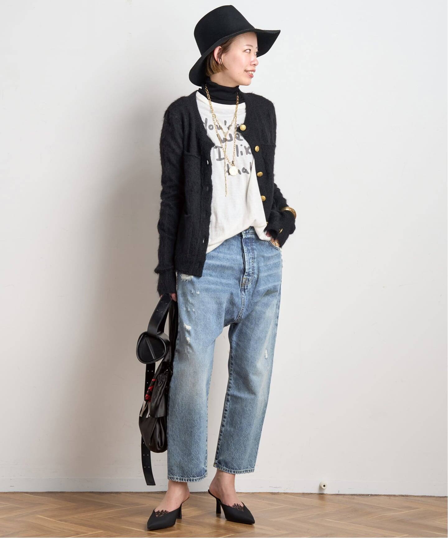 R13/アールサーティーン】TAILORED DROP DENIM（デニムパンツ