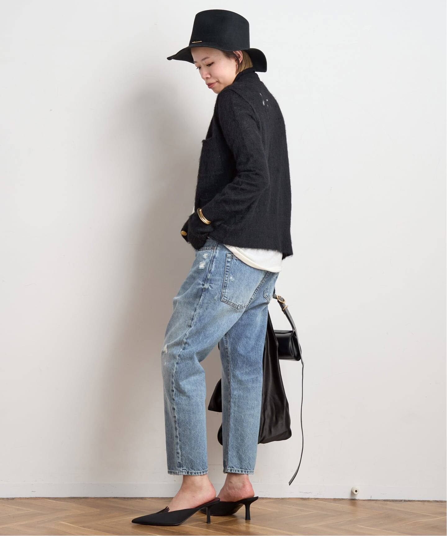 R13アールサーティーン デニム L'Appartement AP STUDIO R13/アールサーティーン】TAILORED DROP DENIM（デニムパンツ
