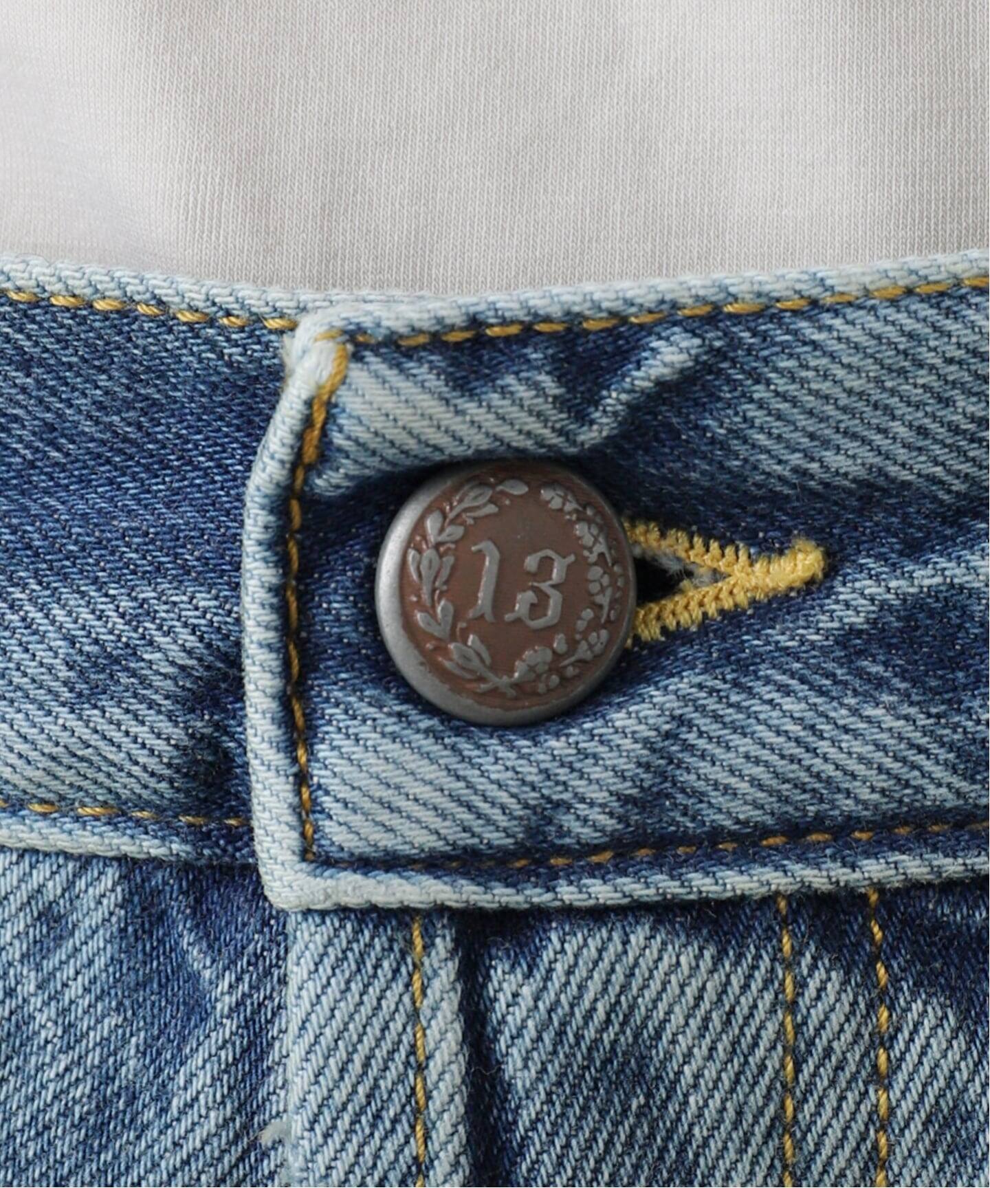 R13/アールサーティーン】TAILORED DROP DENIM（デニムパンツ