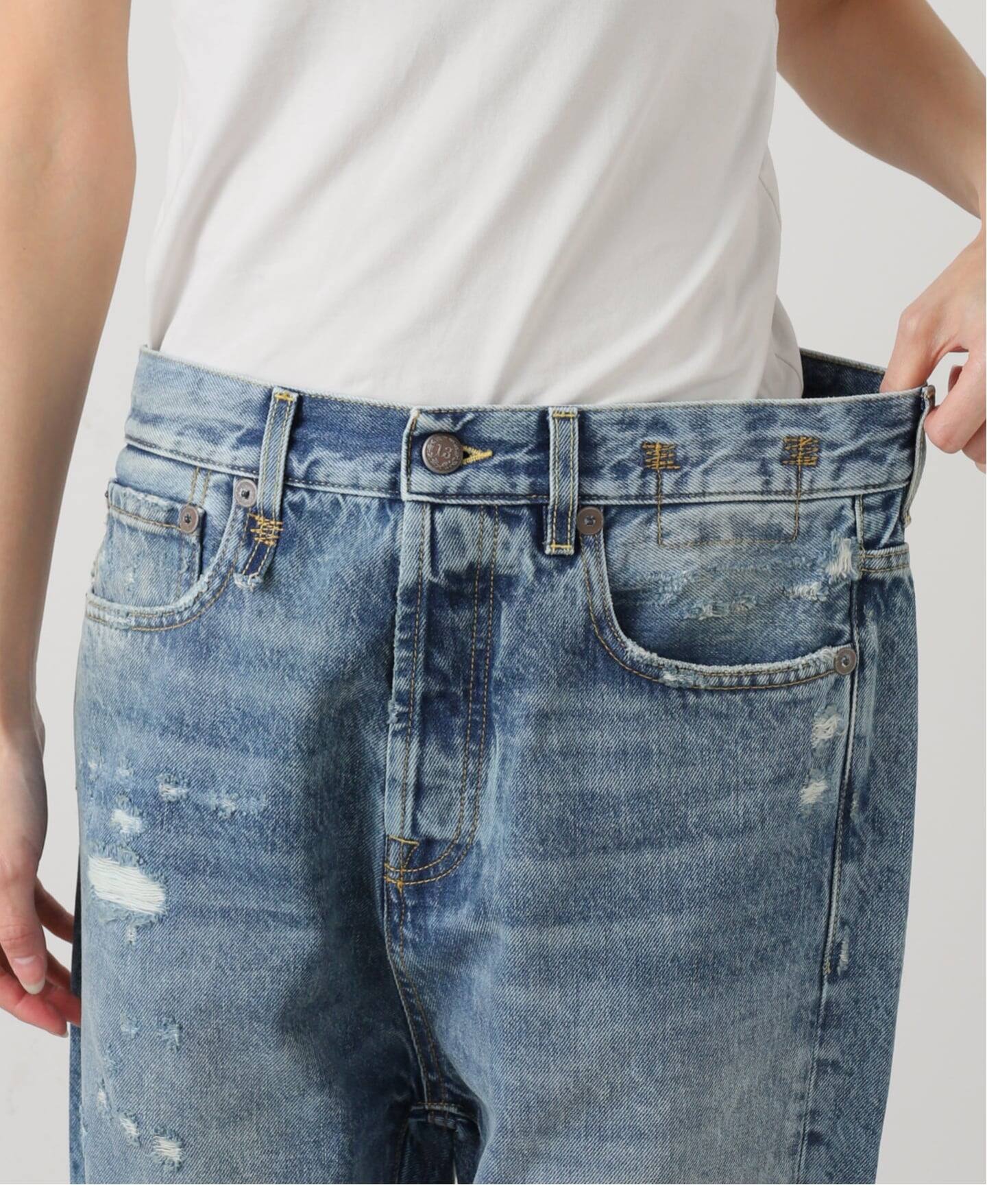 R13/アールサーティーン】TAILORED DROP DENIM（デニムパンツ