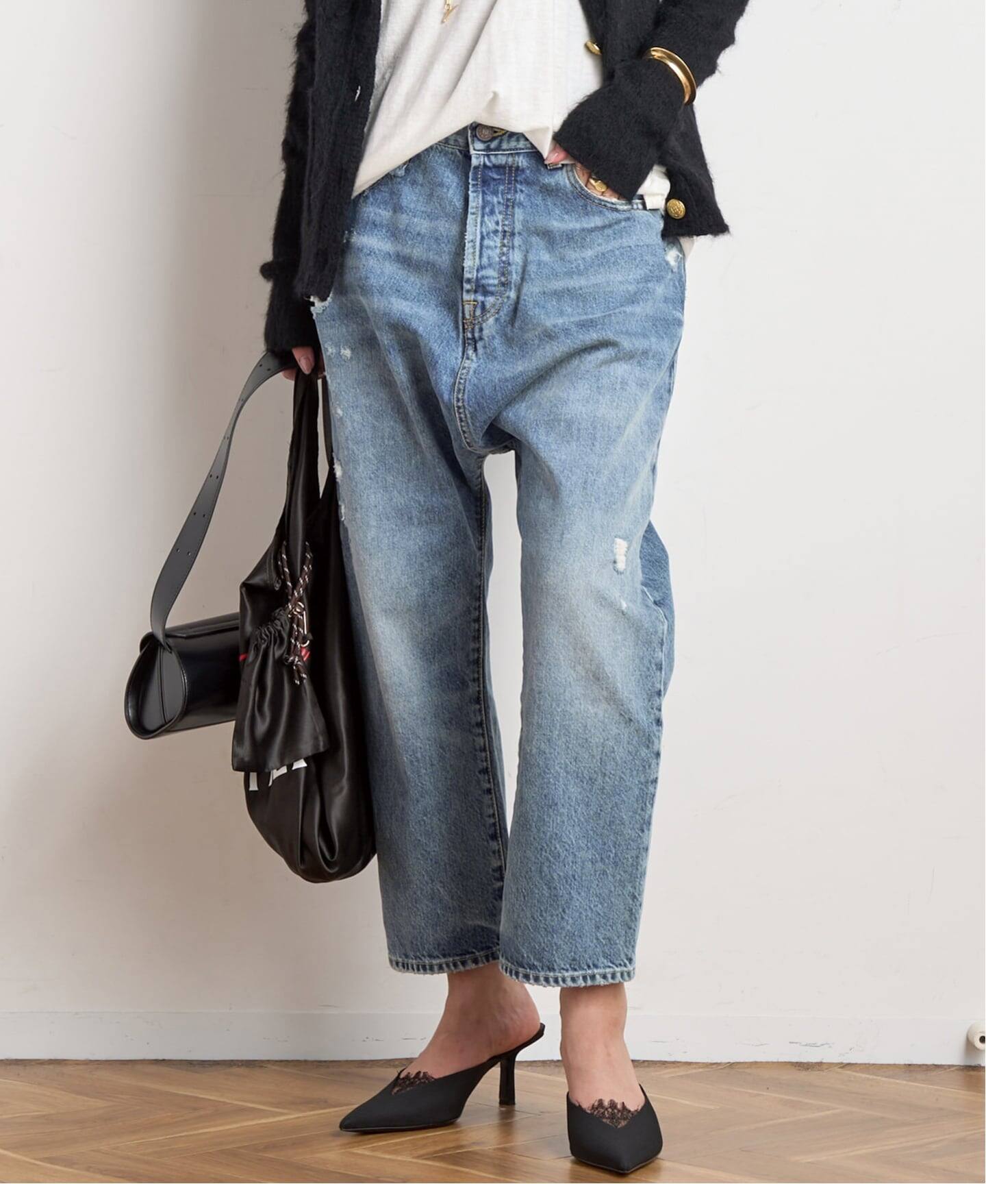 R13/アールサーティーン】TAILORED DROP DENIM（デニムパンツ 