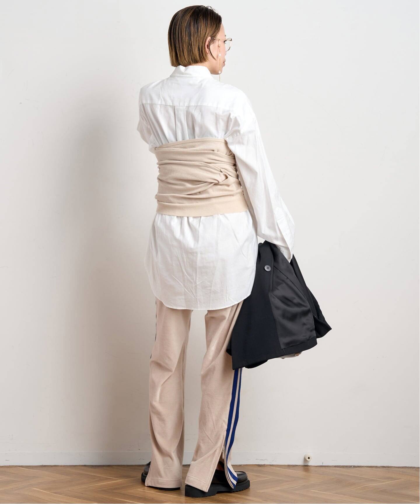 AMERICANA/アメリカーナ】別注side line velour Pants（ジャージ