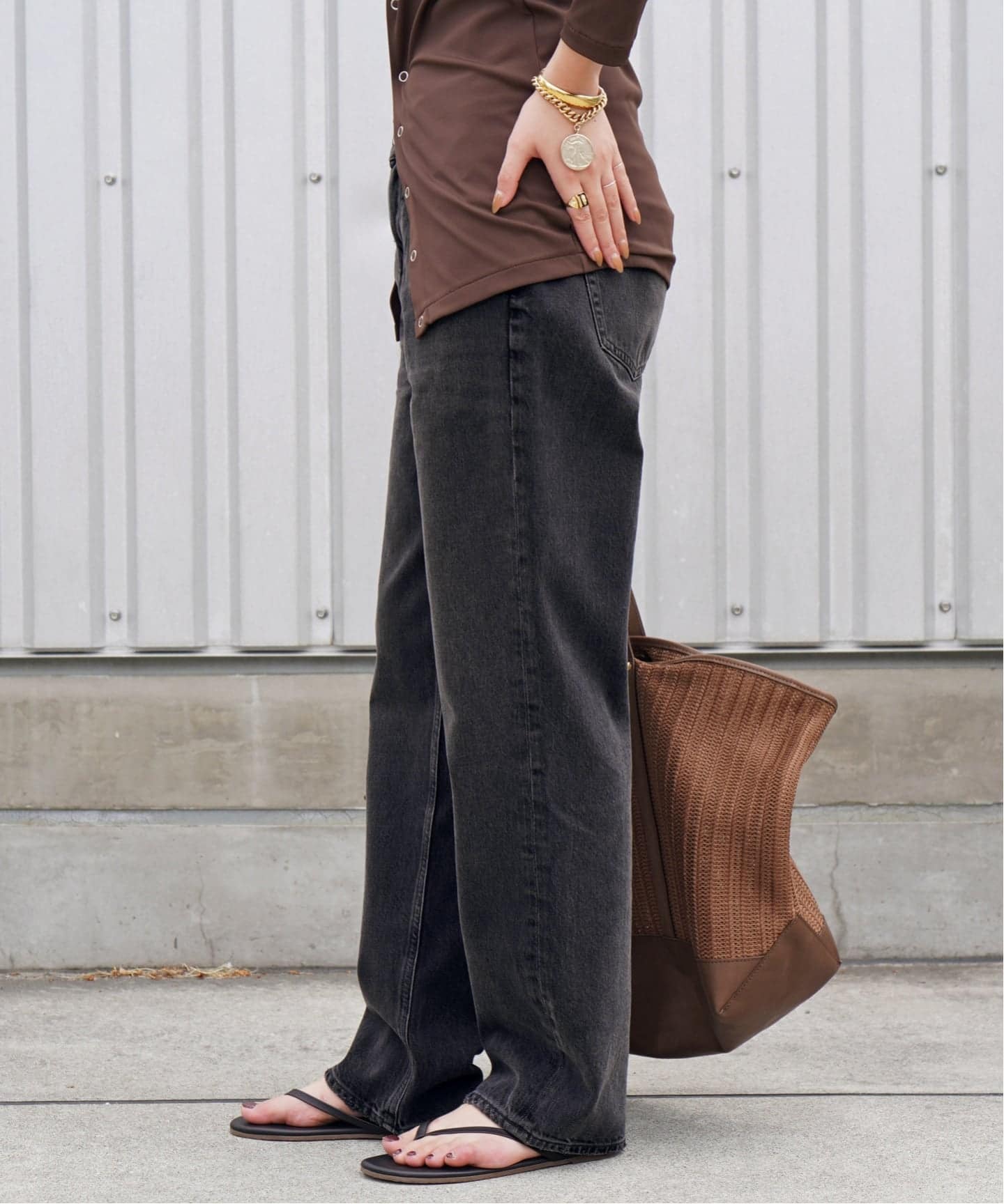 美品！AP STUDIO購入【AGOLDE / エーゴールドイー】デニムパンツ AGOLDE / エーゴールドイー】VALEN JEAN IN HITCH（デニムパンツ