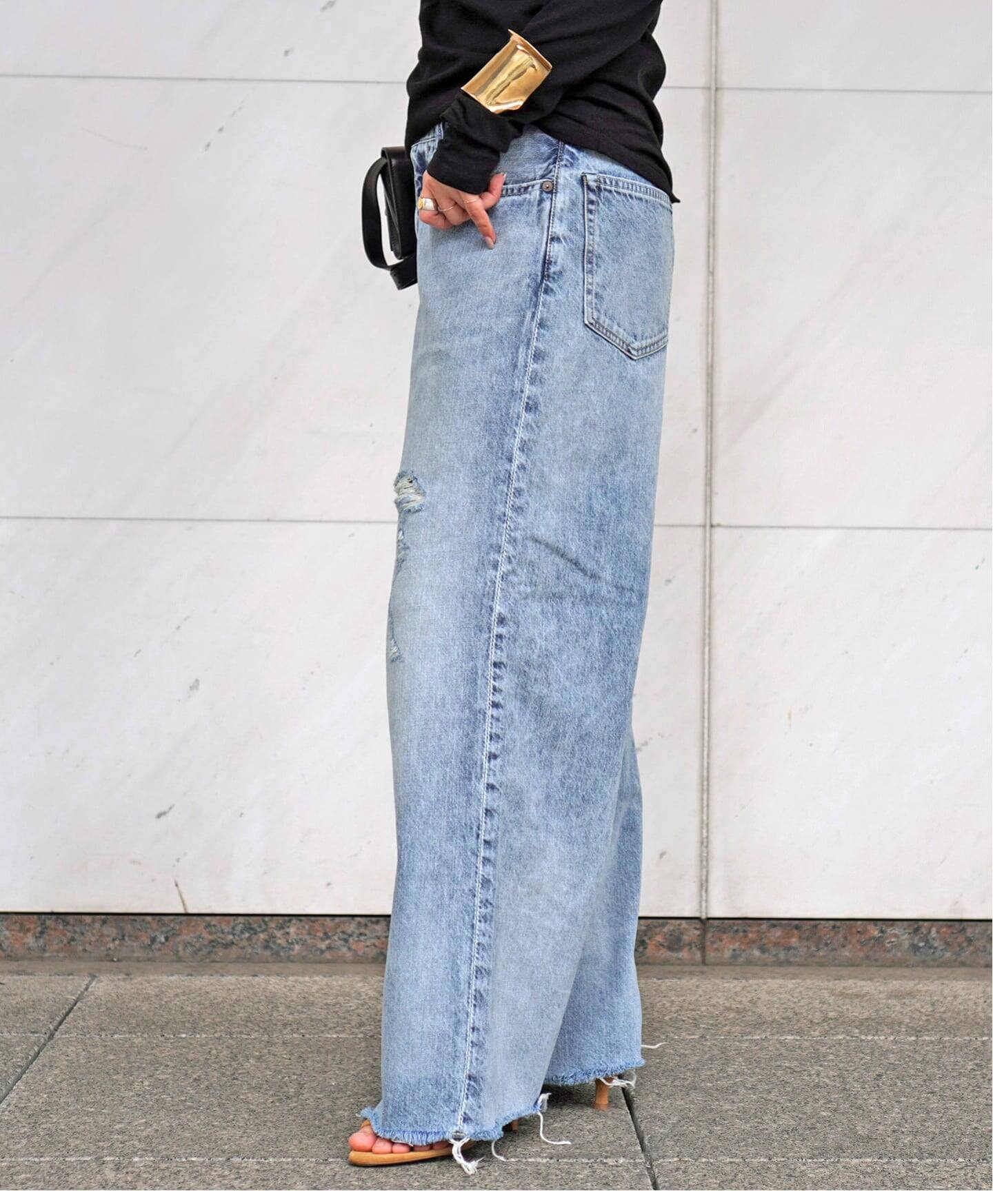 Attick by Johnbull】 archive WIDE DENIM（デニムパンツ・ジーンズ 