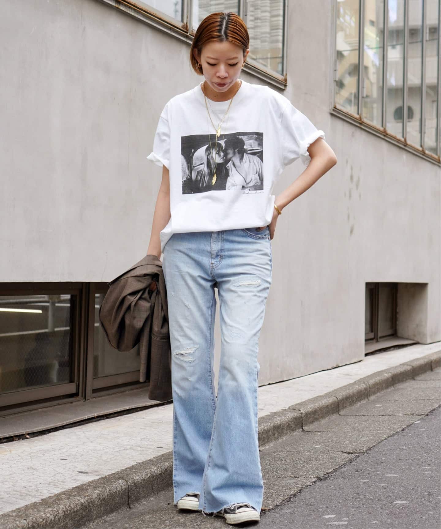 Attick by Johnbull】archive FLARE DENIM(デニムパンツ・ジーンズ Attick by Johnbull】archive FLARE DENIM(デニムパンツ・ジーンズ