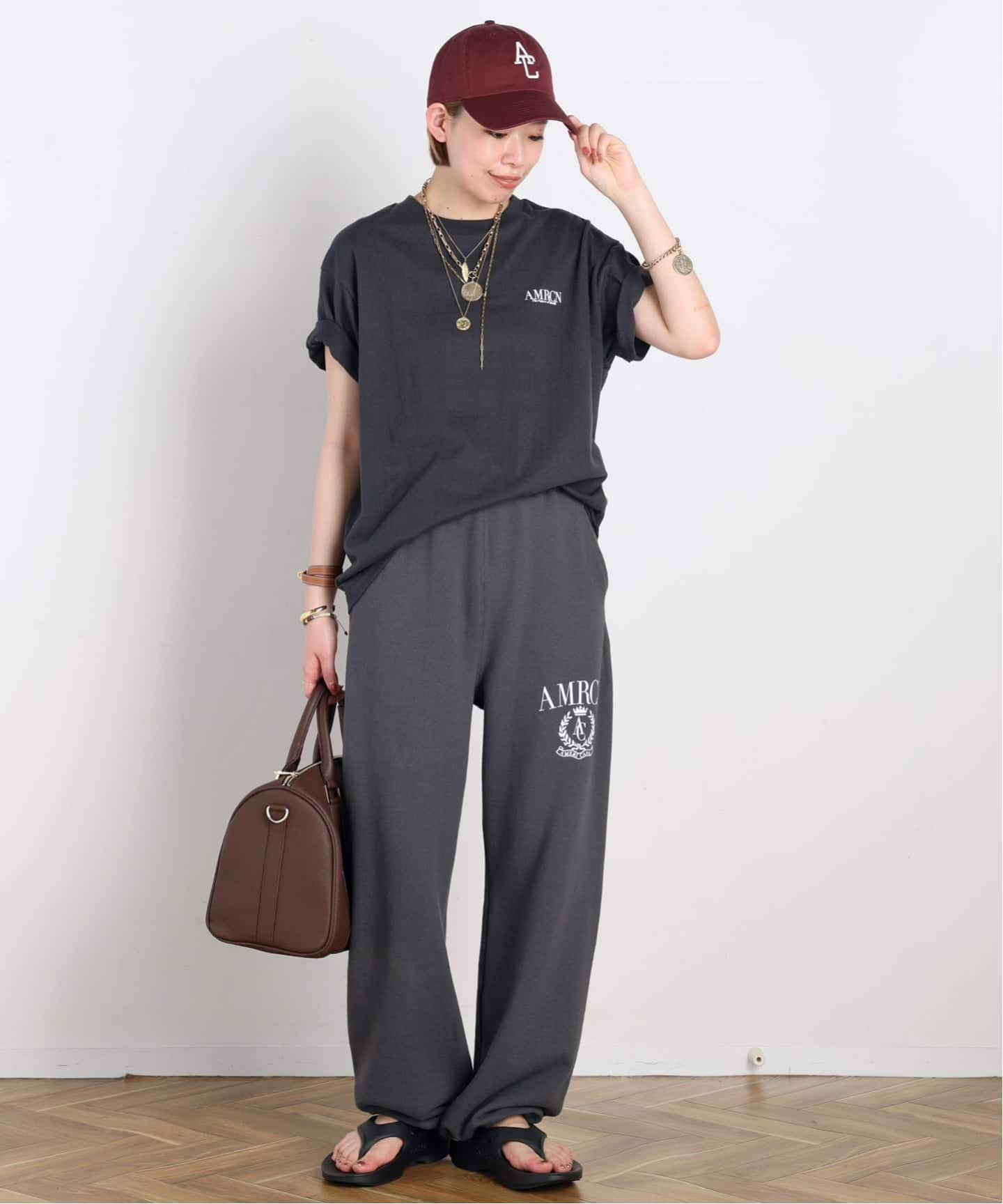 AMERICANA/アメリカーナ】別注 PRINT SWEAT PANTS（スウェットパンツ