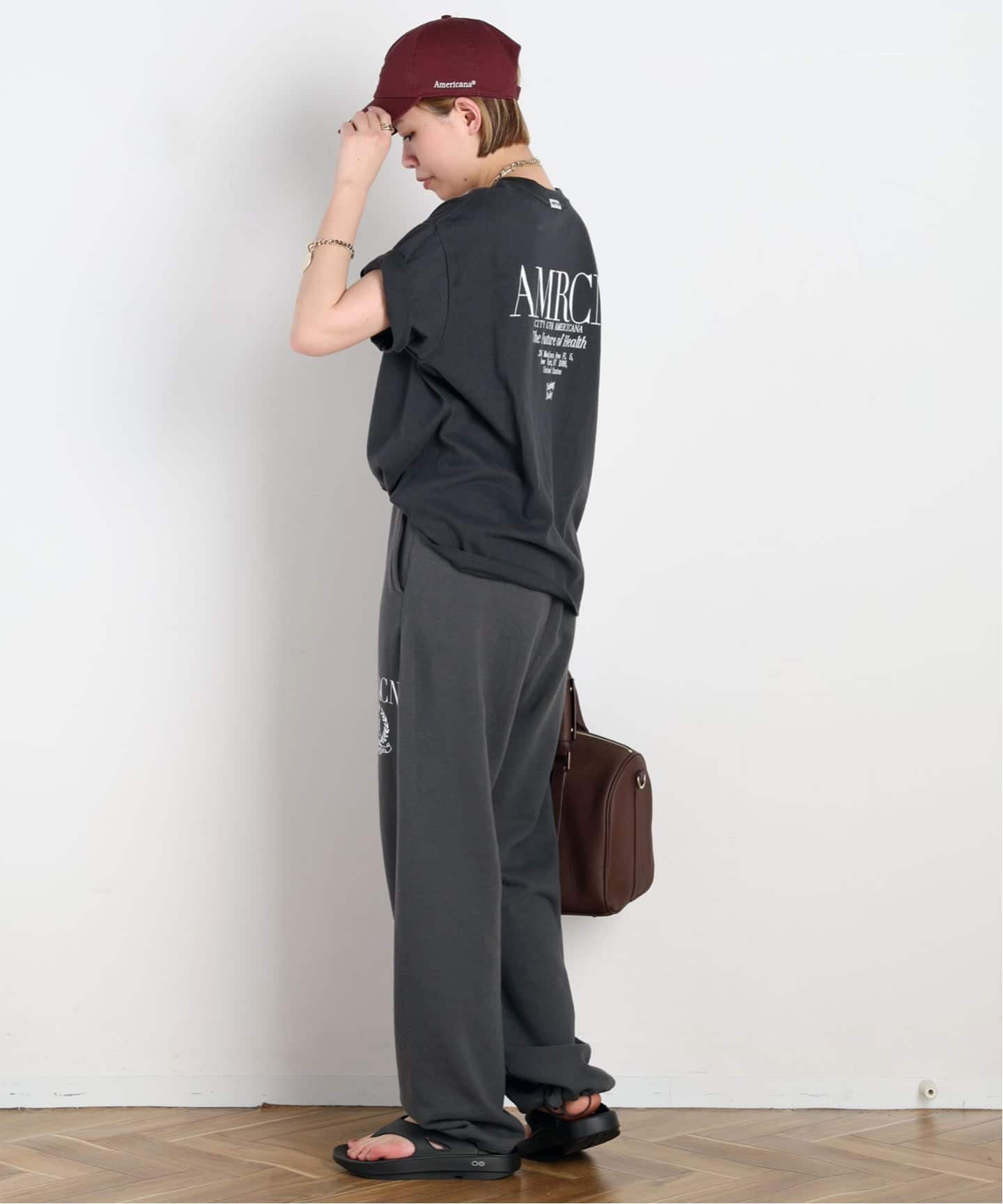 AMERICANA/アメリカーナ】別注 PRINT SWEAT PANTS（スウェットパンツ
