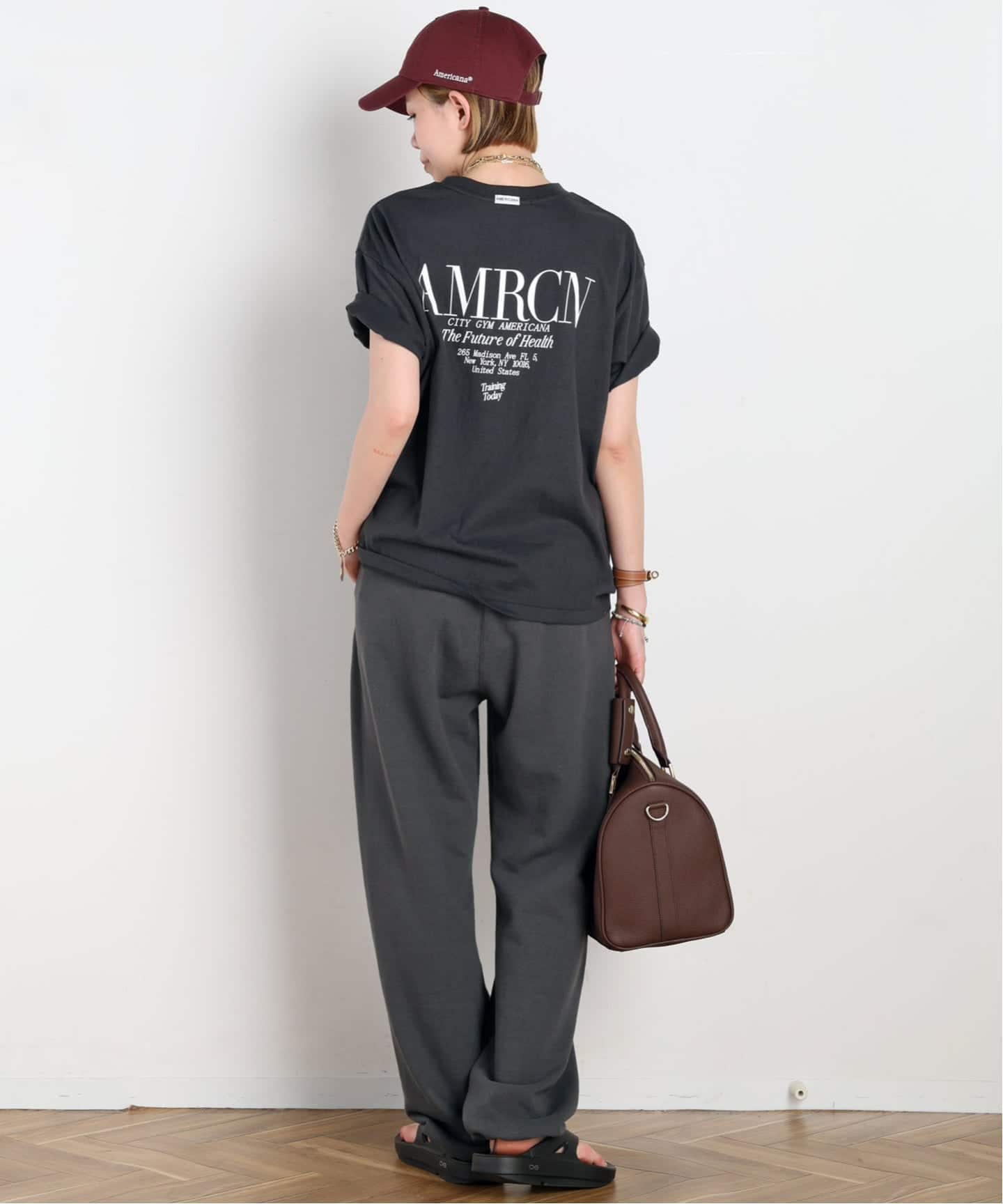 AMERICANA/アメリカーナ】別注 PRINT SWEAT PANTS（スウェットパンツ