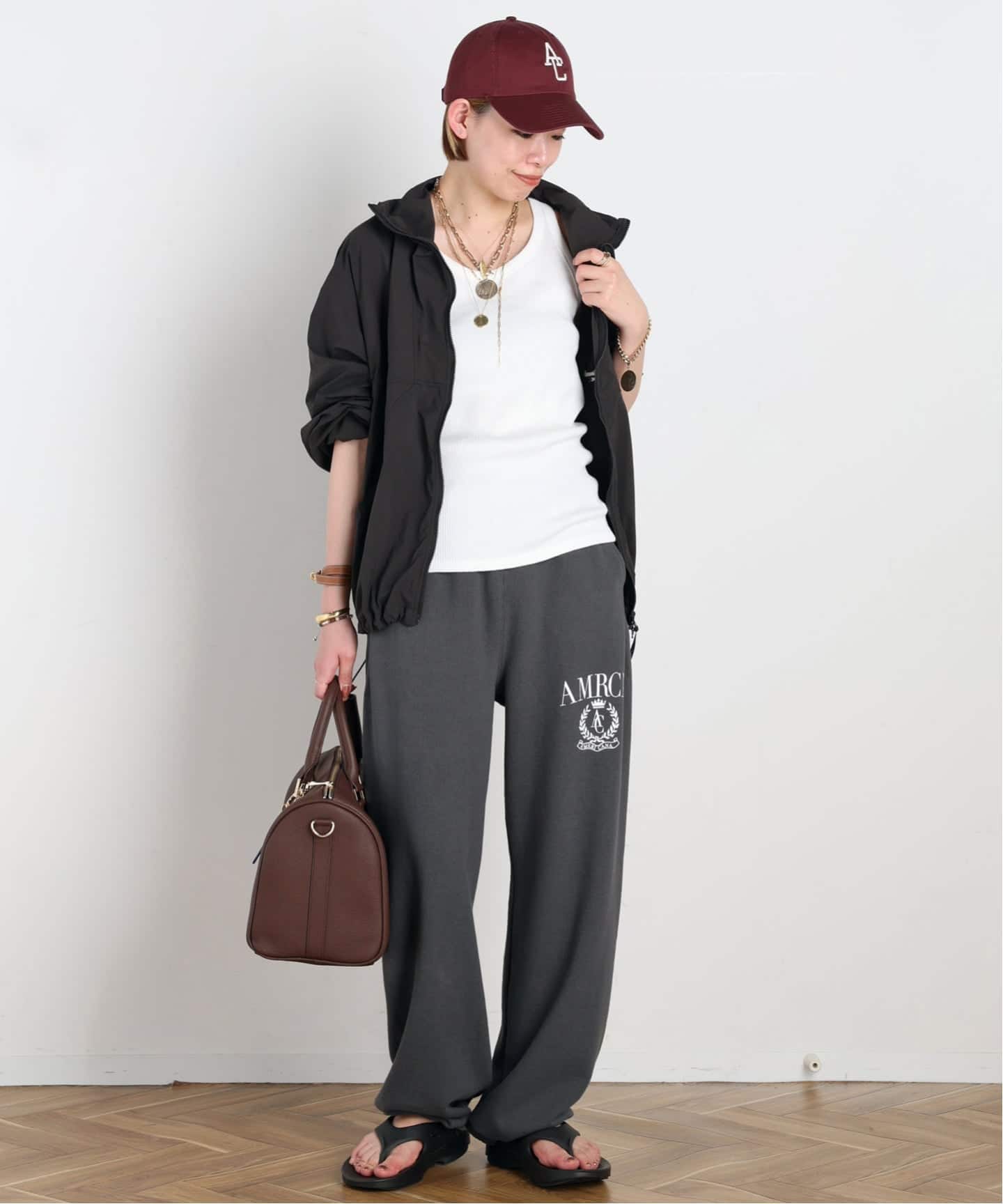 予約》【AMERICANA/アメリカーナ】別注 PRINT SWEAT PANTS（スウェット