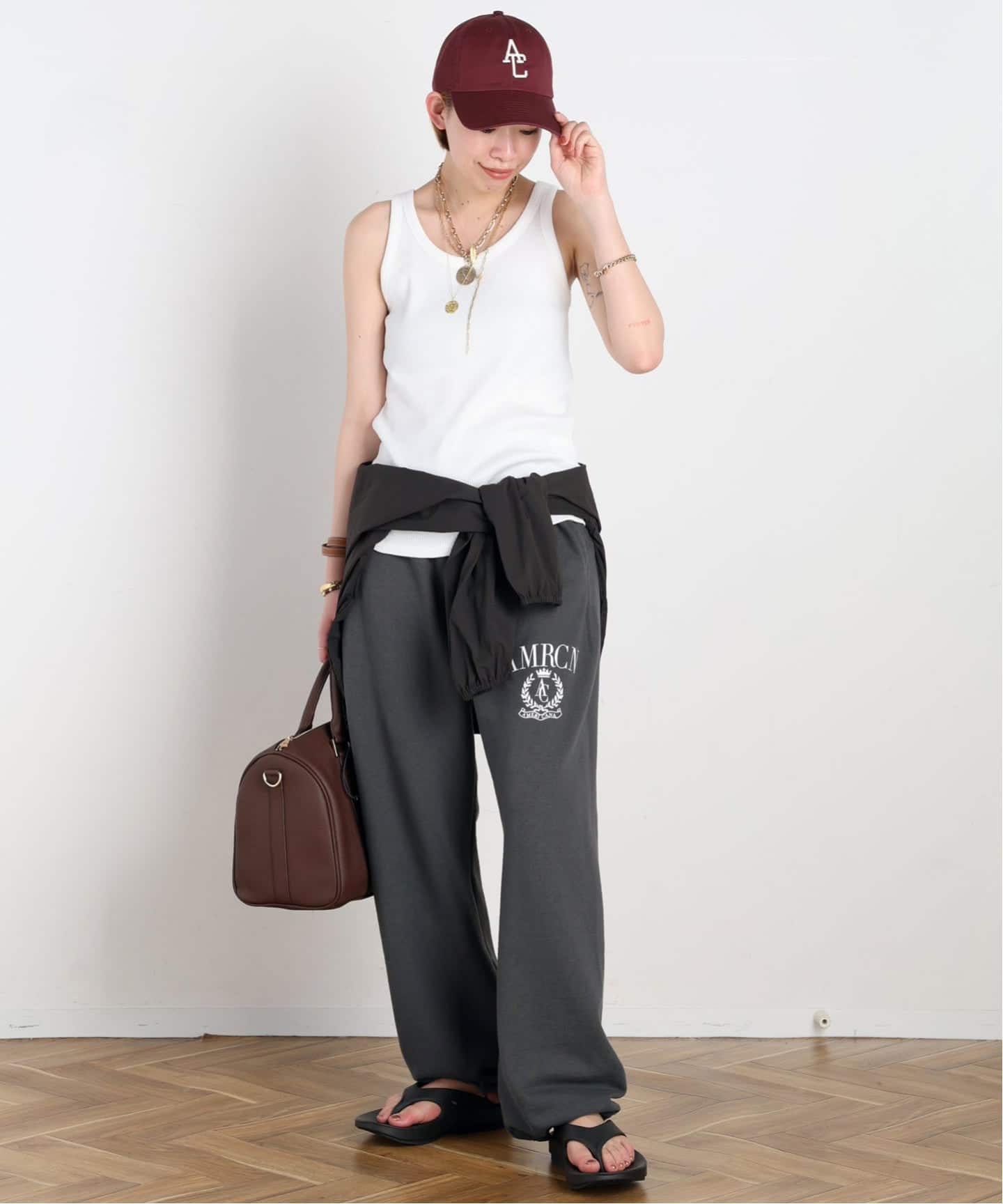 AMERICANA/アメリカーナ】別注 PRINT SWEAT PANTS（スウェットパンツ