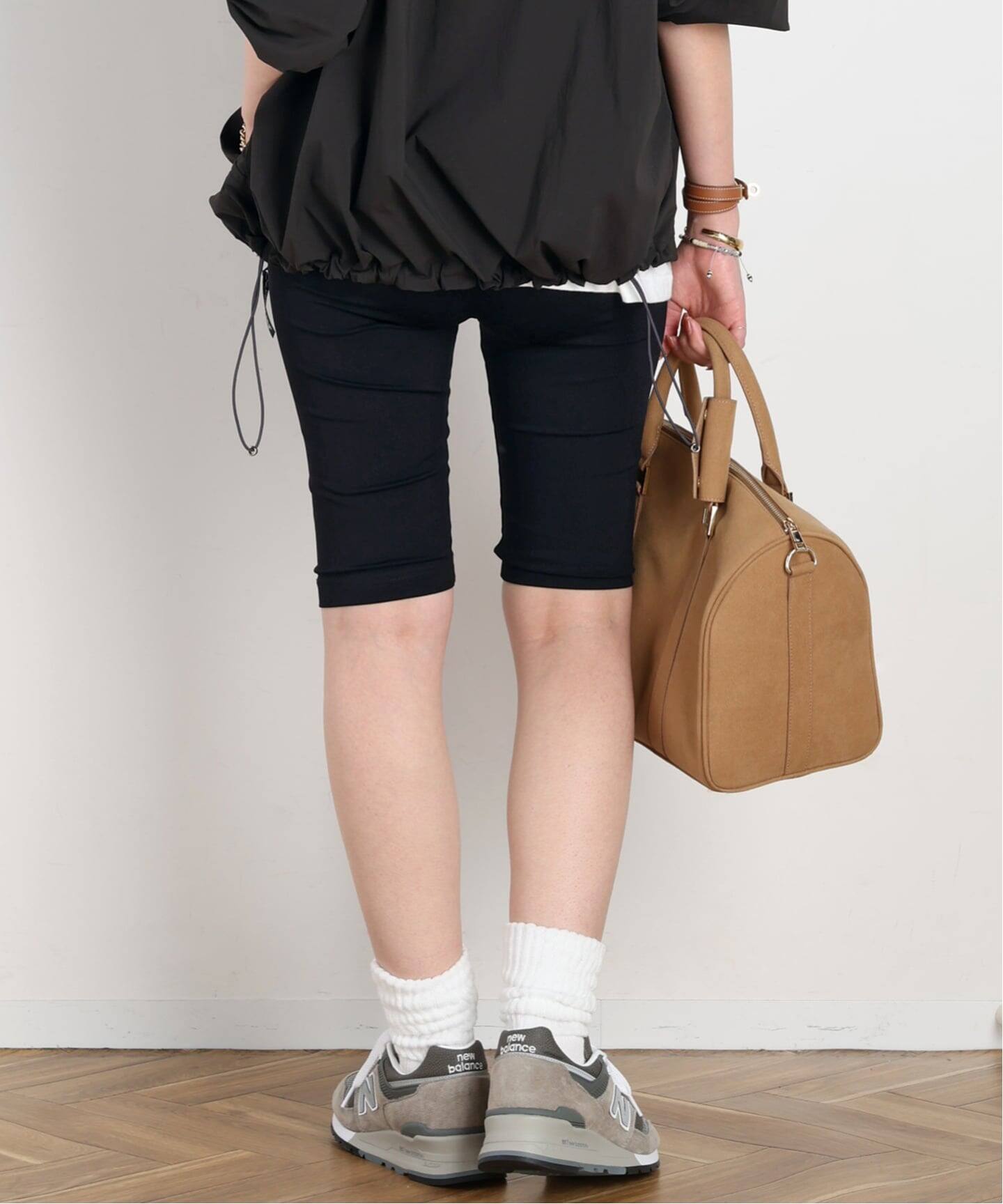 AMERICANA/アメリカーナ】別注EMBROIDERY BIKER SHORTS（ショート
