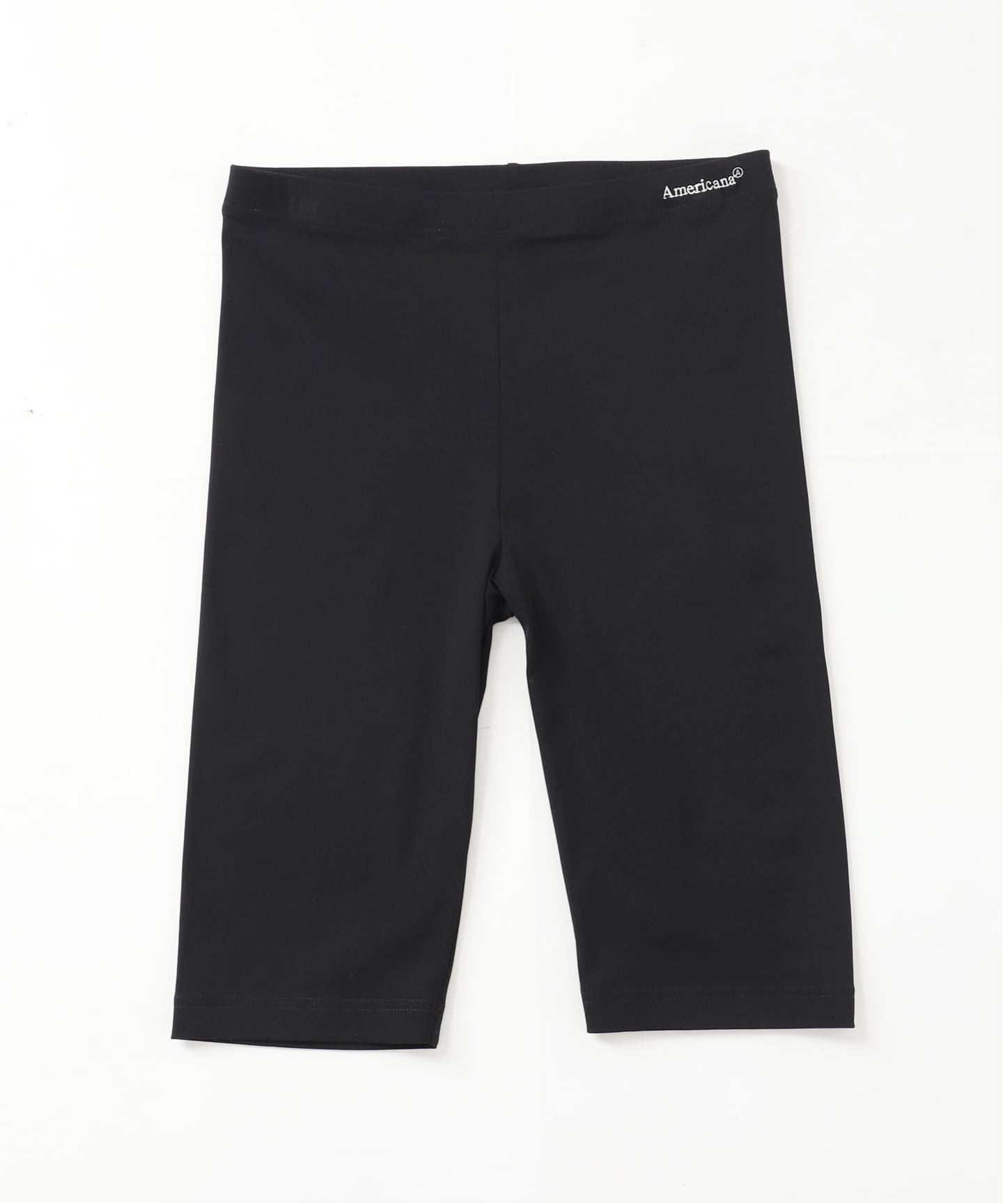 AMERICANA/アメリカーナ】別注EMBROIDERY BIKER SHORTS（ショート