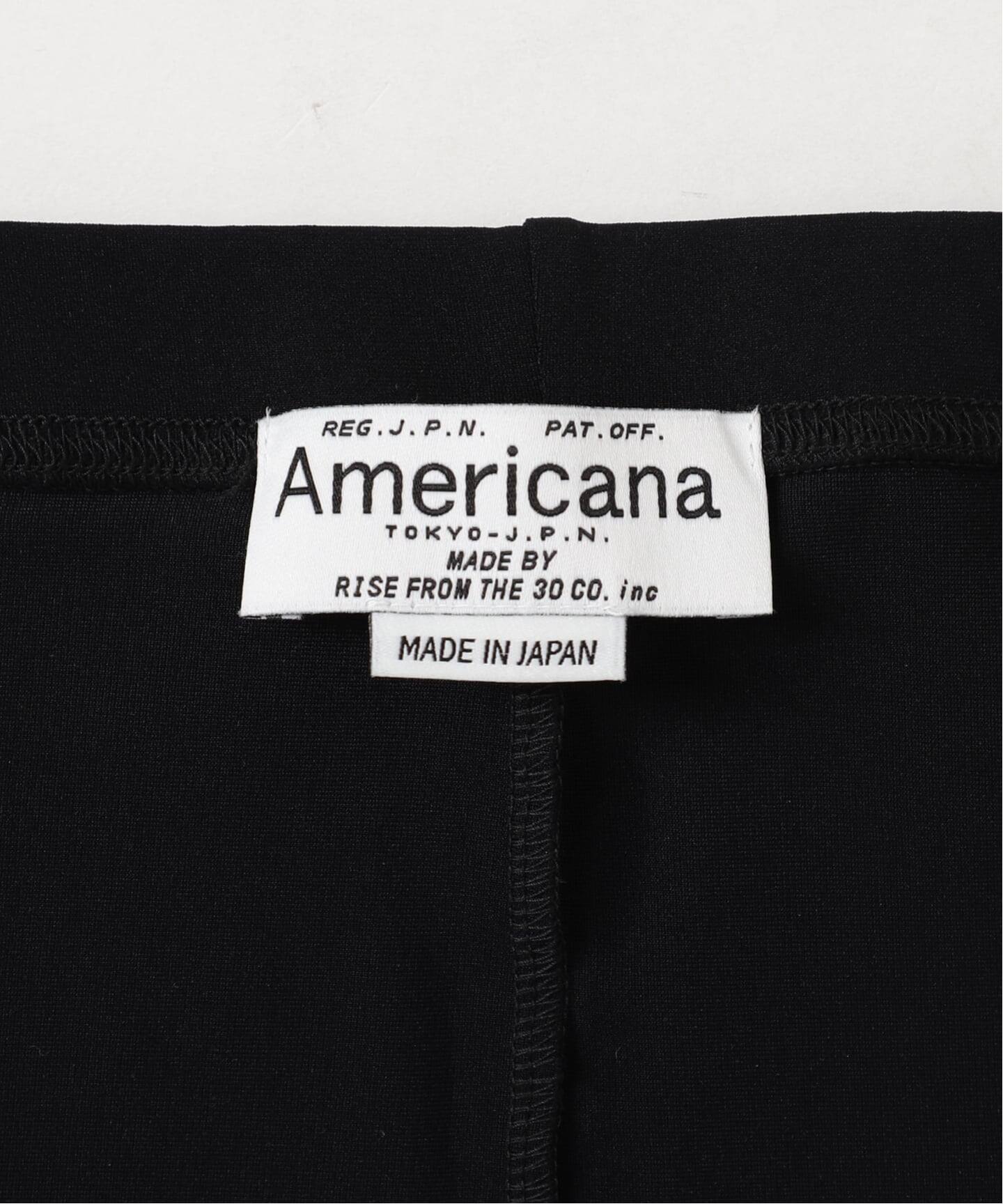 AMERICANA/アメリカーナ】別注EMBROIDERY BIKER SHORTS（ショート