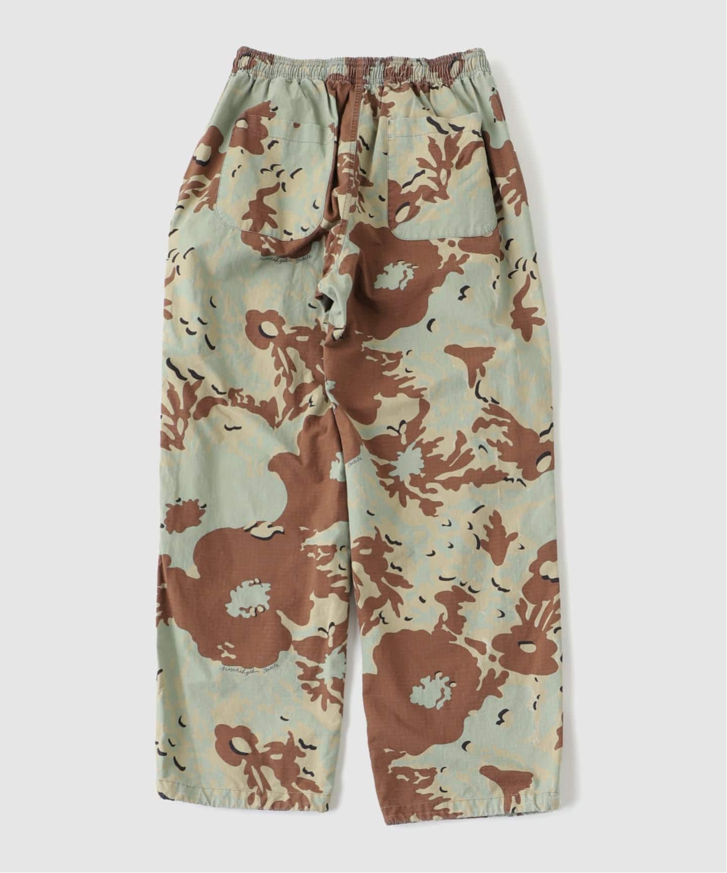 NOMARHYTHM TEXTILE / 迷彩パンツ　サイズ2 NOMARHYTHM TEXTILE / ノーマリズム テキスタイル Camo Flower Double