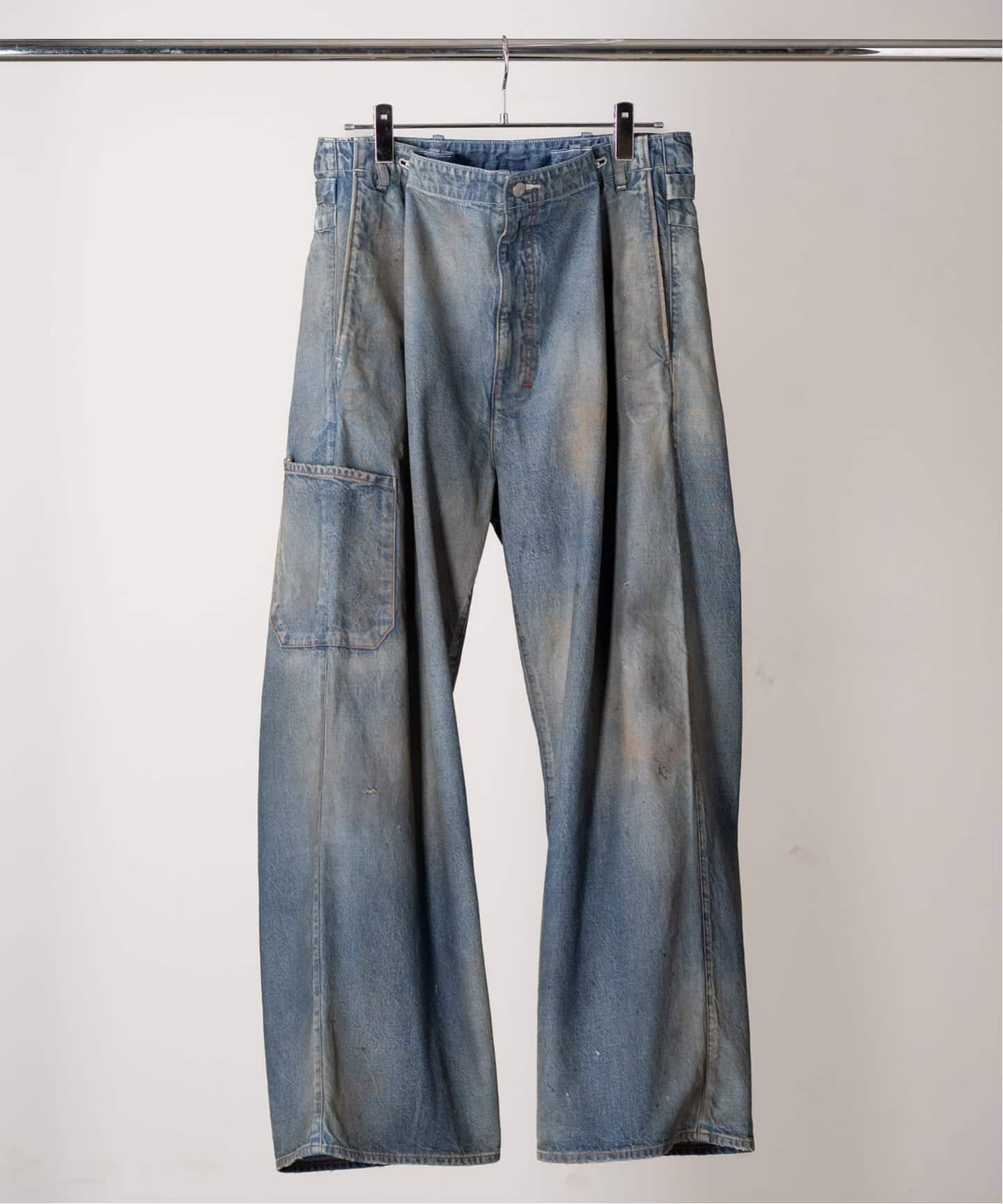 ANCELLM / アンセルム DENIM PAINTER PANTS（デニムパンツ・ジーンズ